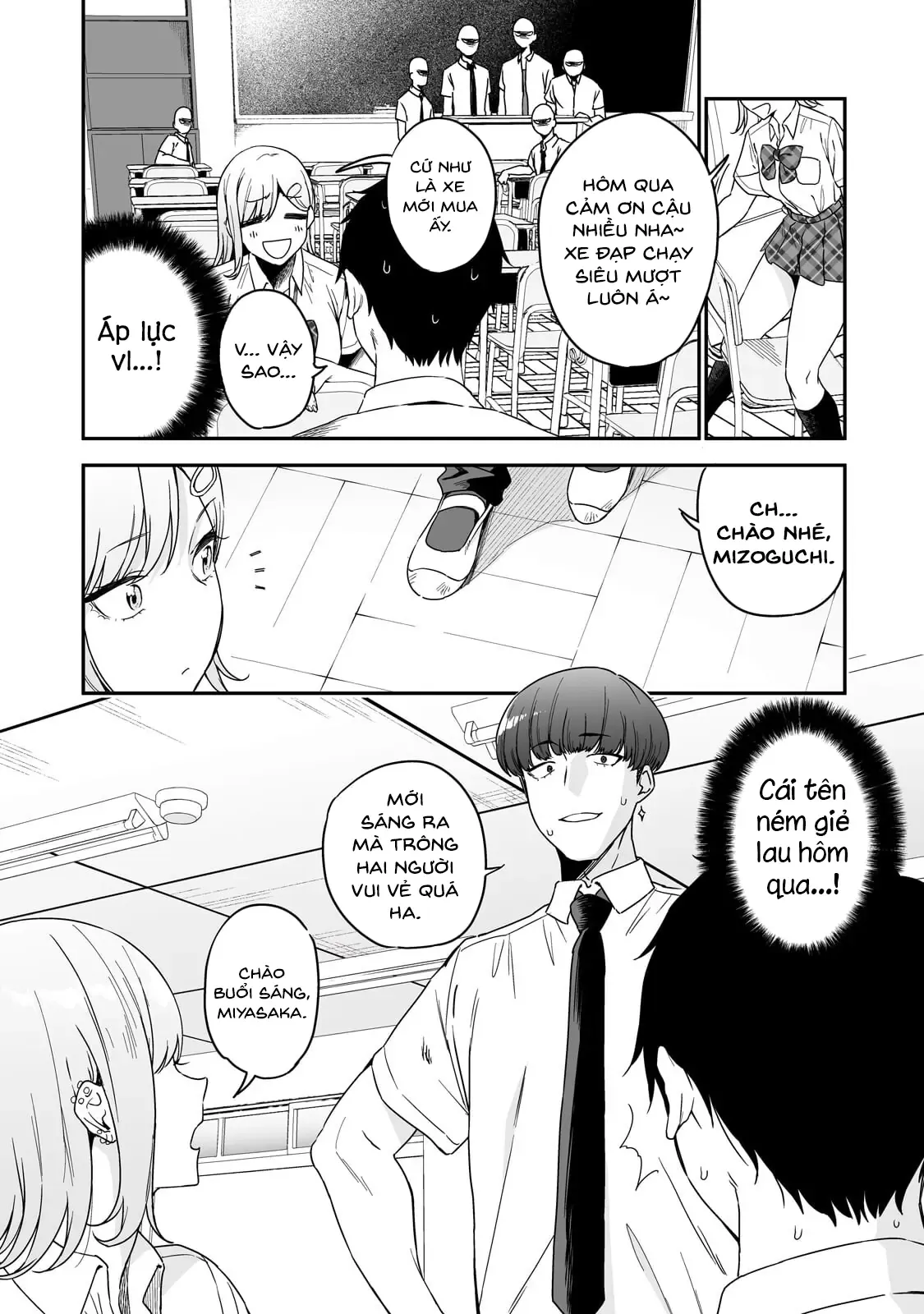 Lỡ Tay Sửa Xe Đạp Cho Nàng Gyaru, Ai Dè Lại Bị Nàng Bám Lấy Chapter 2 - 4