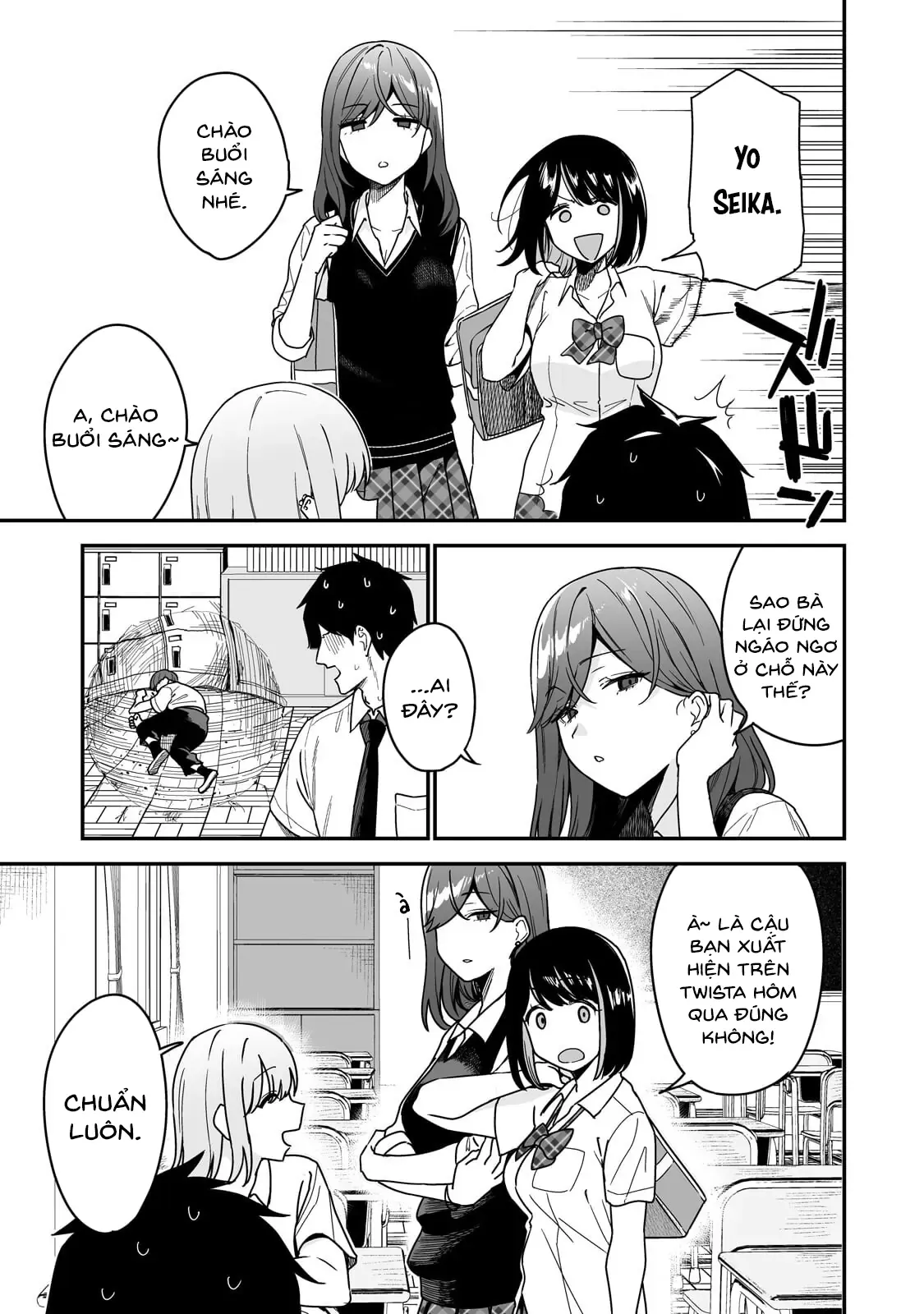 Lỡ Tay Sửa Xe Đạp Cho Nàng Gyaru, Ai Dè Lại Bị Nàng Bám Lấy Chapter 2 - 8