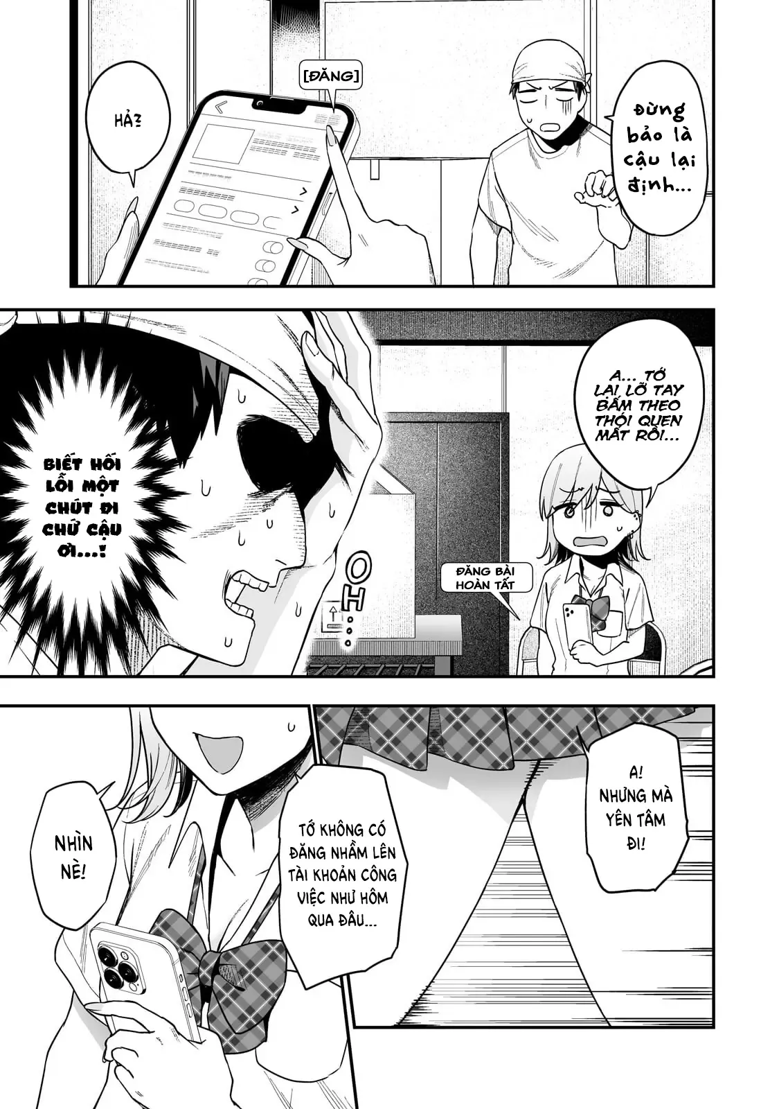 Lỡ Tay Sửa Xe Đạp Cho Nàng Gyaru, Ai Dè Lại Bị Nàng Bám Lấy Chapter 3 - 16