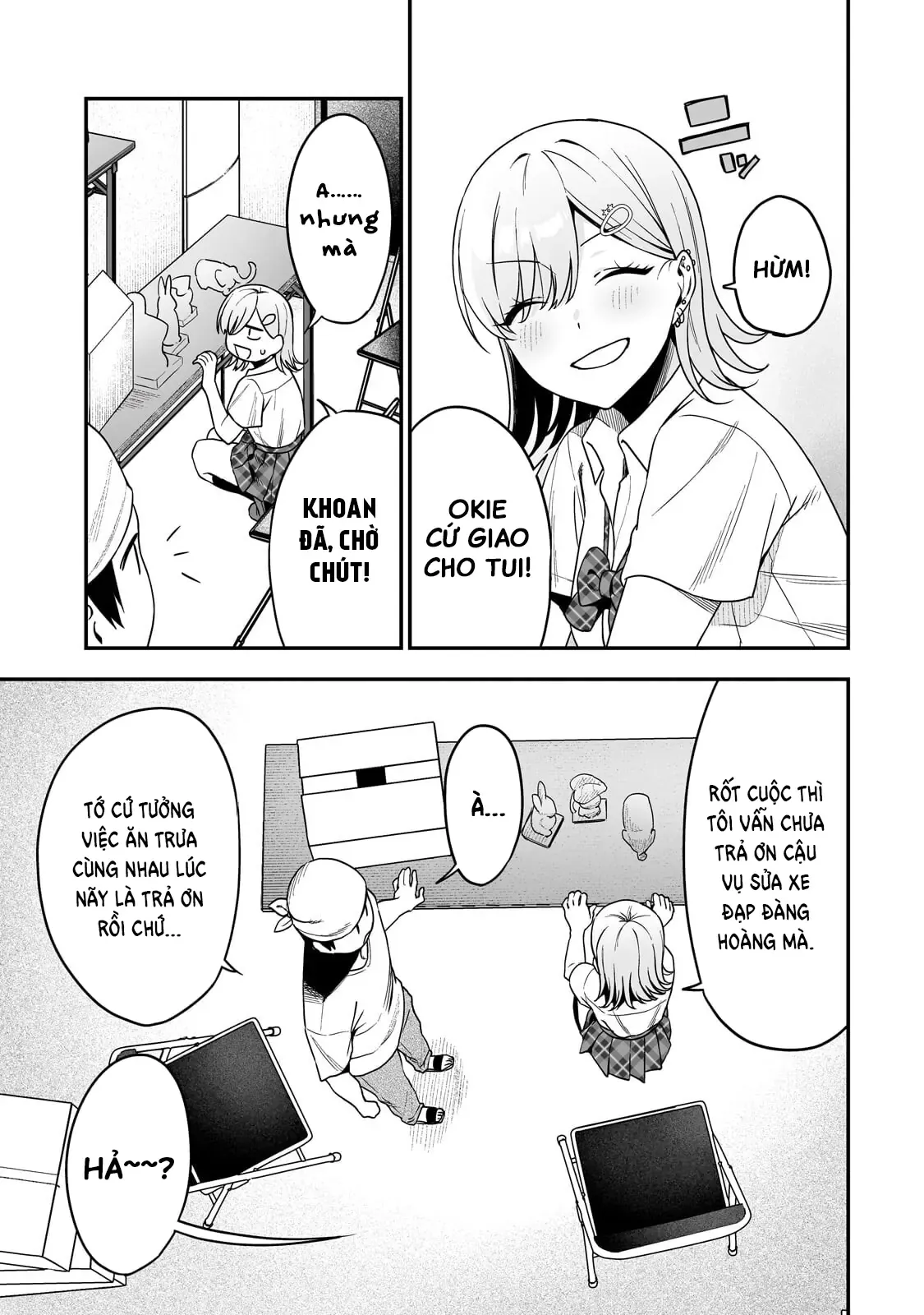 Lỡ Tay Sửa Xe Đạp Cho Nàng Gyaru, Ai Dè Lại Bị Nàng Bám Lấy Chapter 3 - 22