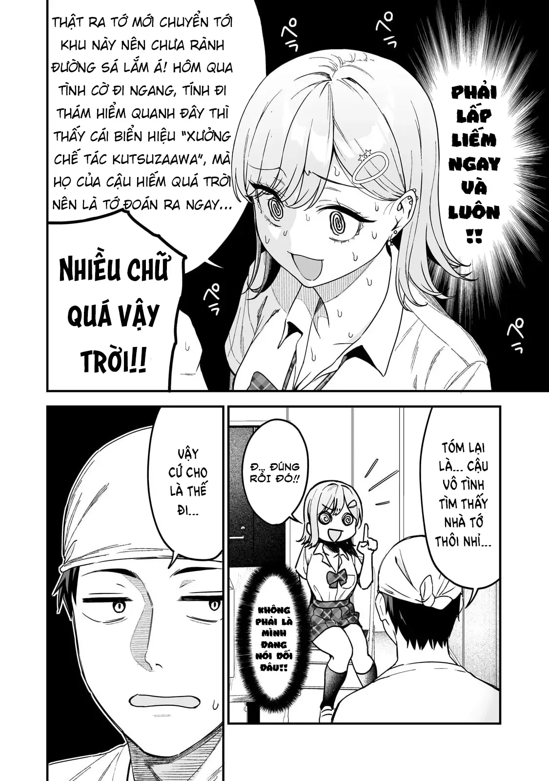 Lỡ Tay Sửa Xe Đạp Cho Nàng Gyaru, Ai Dè Lại Bị Nàng Bám Lấy Chapter 3 - 5