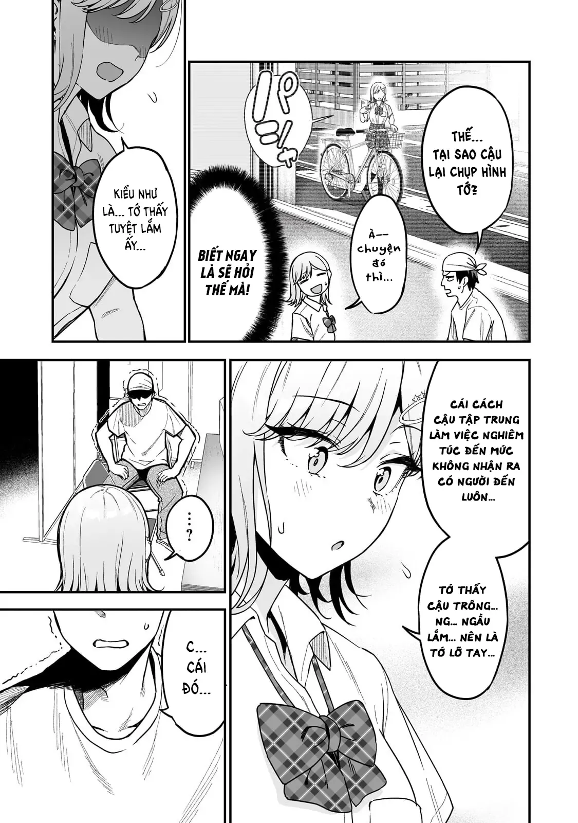 Lỡ Tay Sửa Xe Đạp Cho Nàng Gyaru, Ai Dè Lại Bị Nàng Bám Lấy Chapter 3 - 6