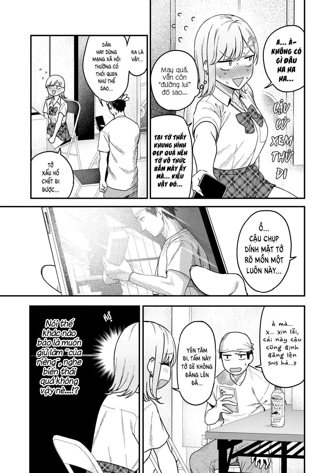 Lỡ Tay Sửa Xe Đạp Cho Nàng Gyaru, Ai Dè Lại Bị Nàng Bám Lấy Chapter 3 - 8