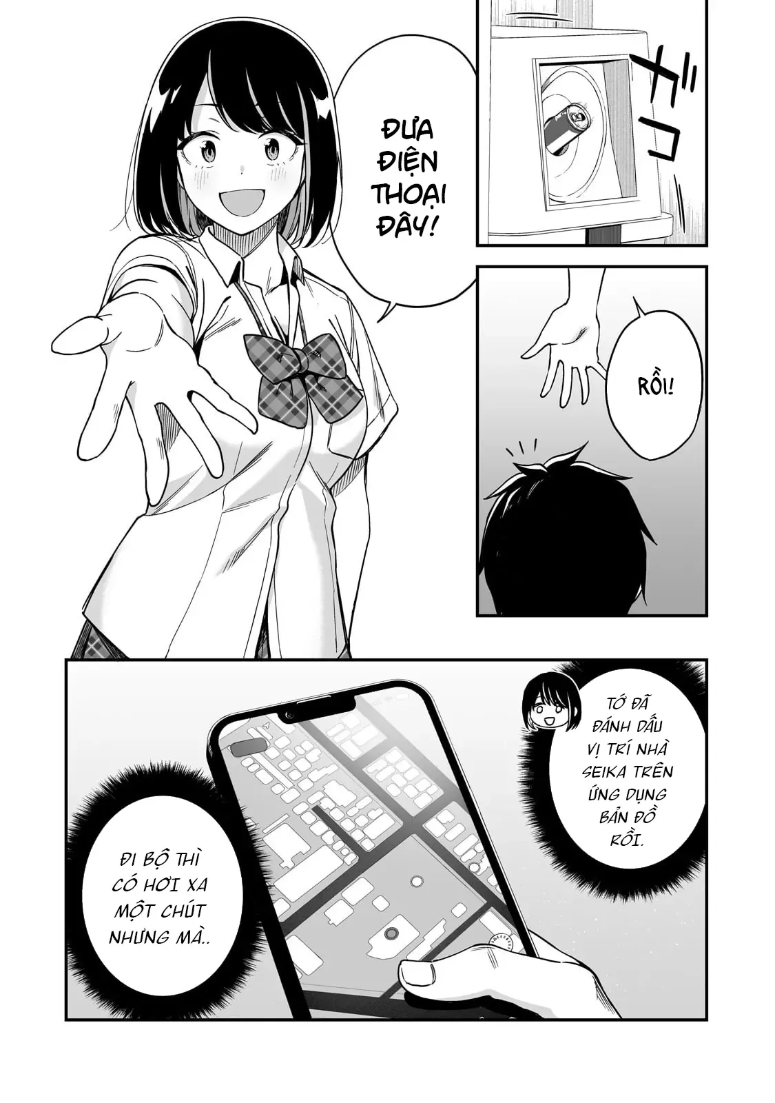 Lỡ Tay Sửa Xe Đạp Cho Nàng Gyaru, Ai Dè Lại Bị Nàng Bám Lấy Chapter 6 - 13