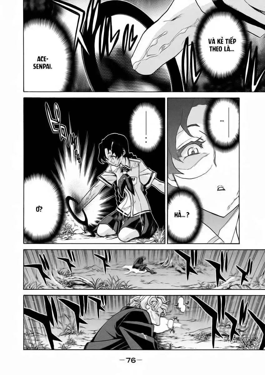 Sentou Hakai Gakuen Dangerous Chapter 13 - 32