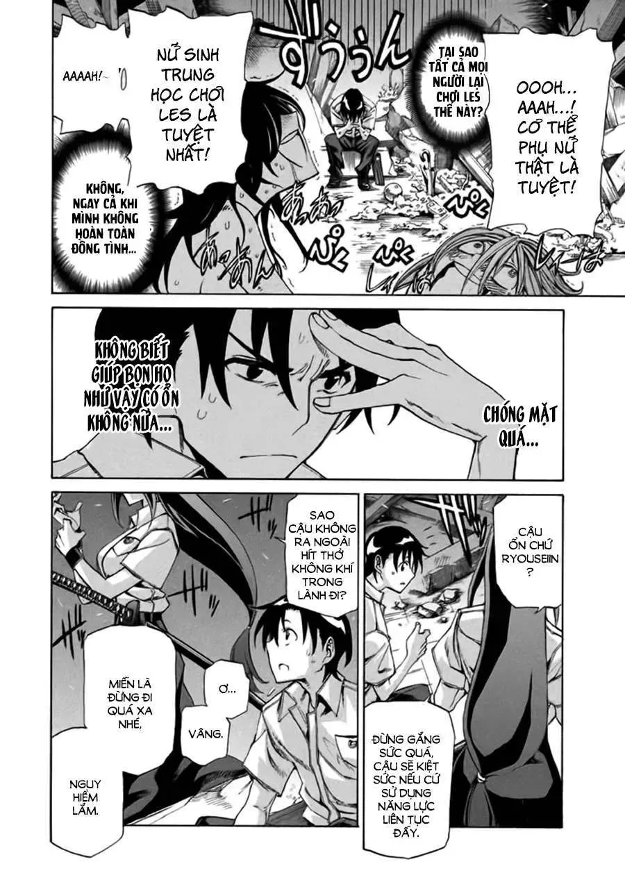 Sentou Hakai Gakuen Dangerous Chapter 9 - 8