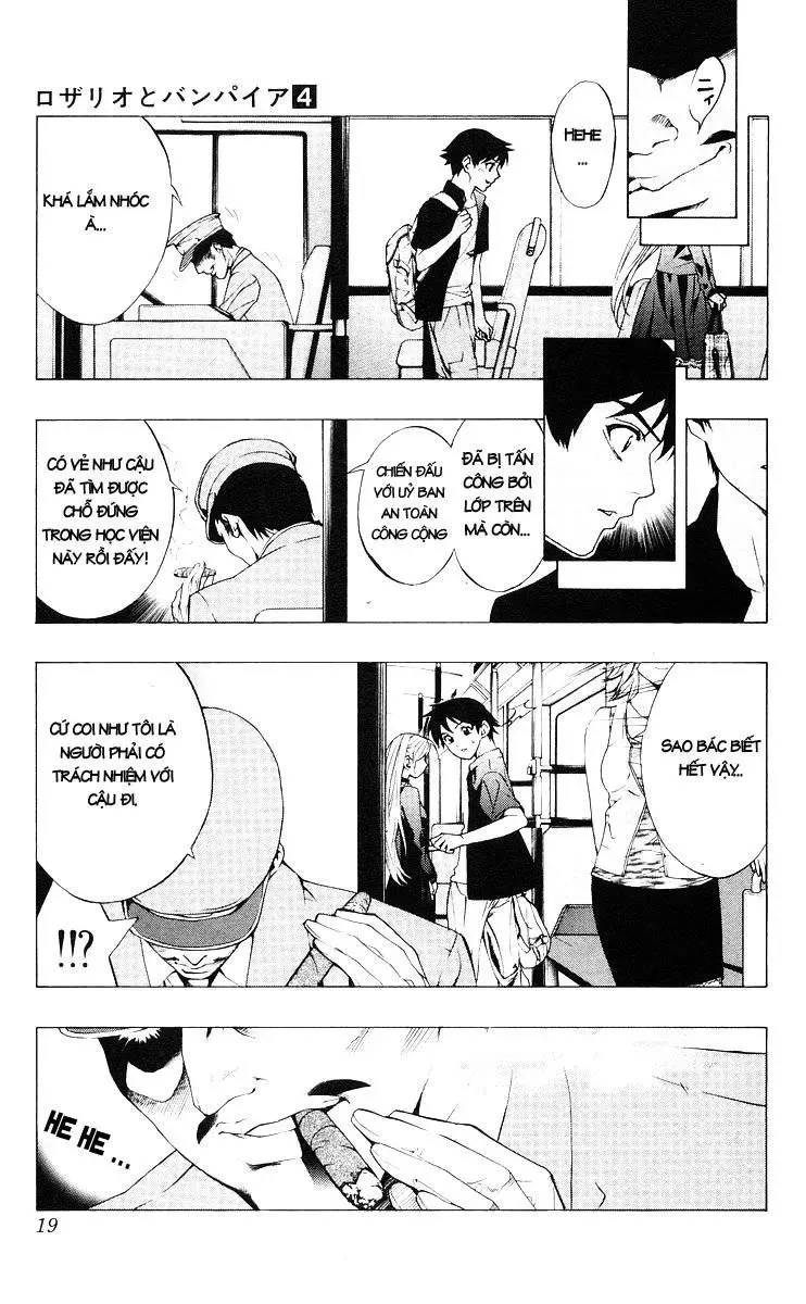 Rosario + Vampire Ss1 Chapter 13 - 17