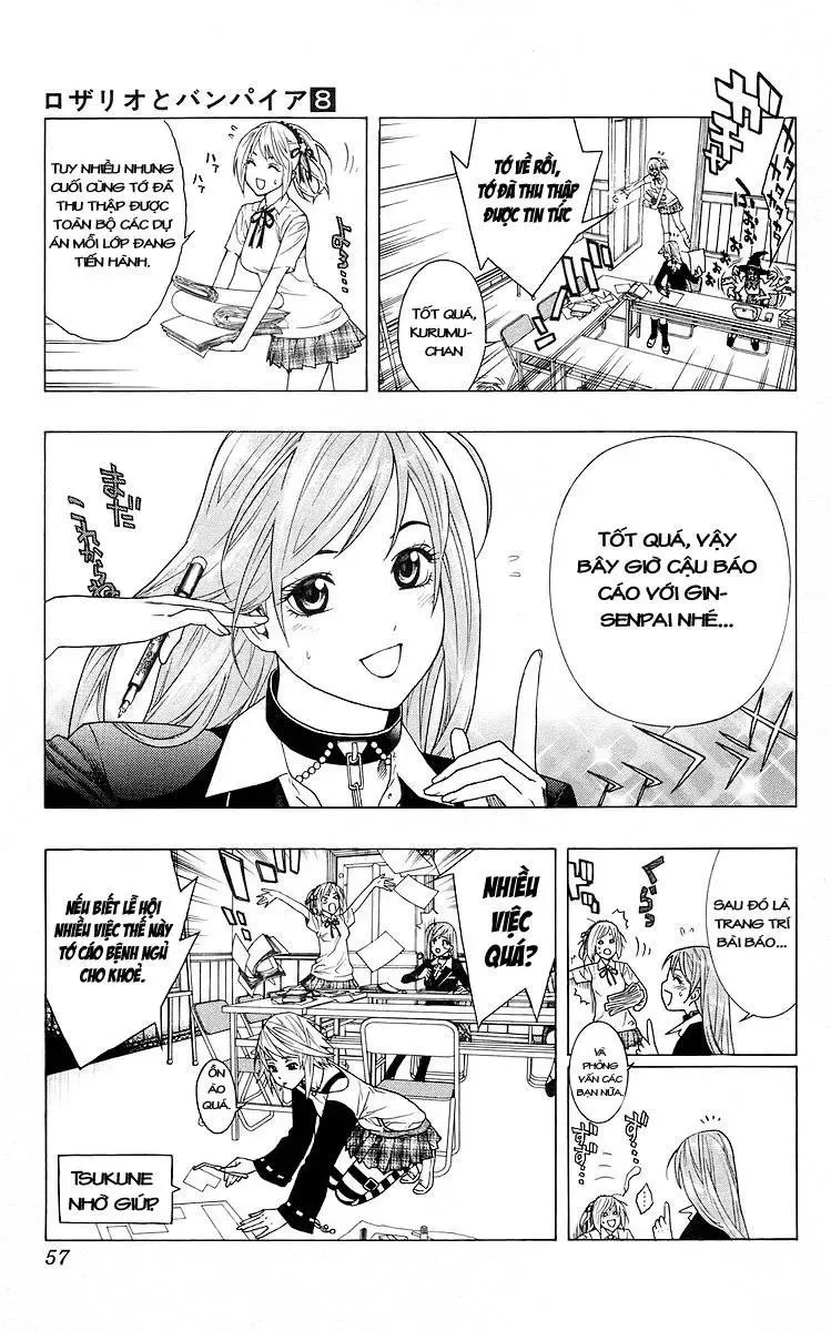 Rosario + Vampire Ss1 Chapter 30 - 8
