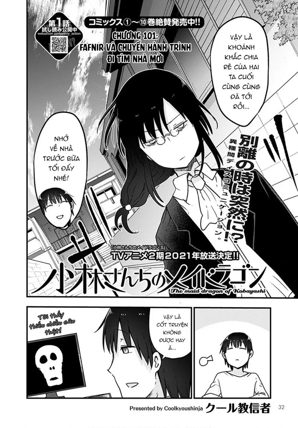 Hầu Gái Rồng Nhà Kobayashi Chapter 101 - 3