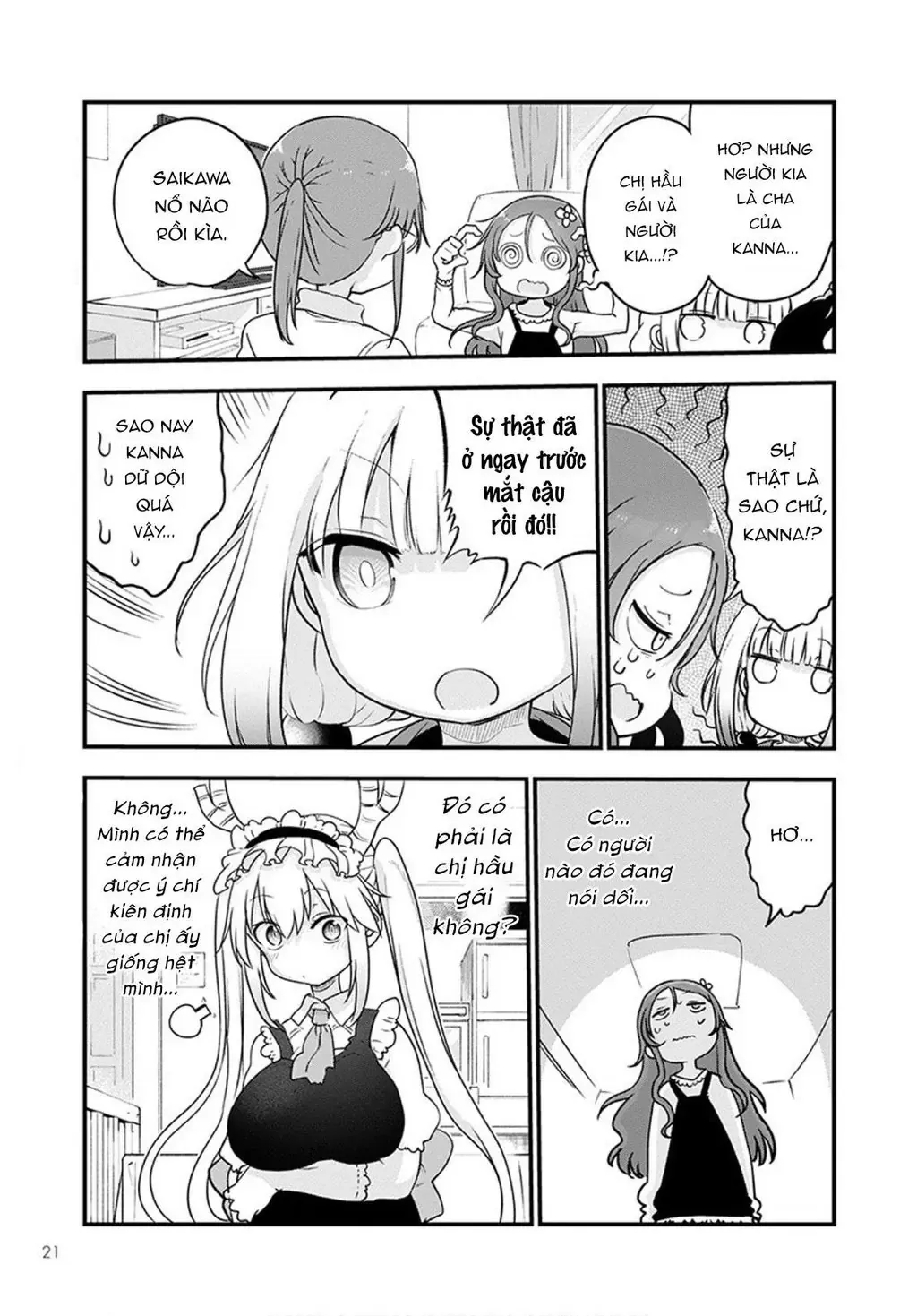 Hầu Gái Rồng Nhà Kobayashi Chapter 102 - 8
