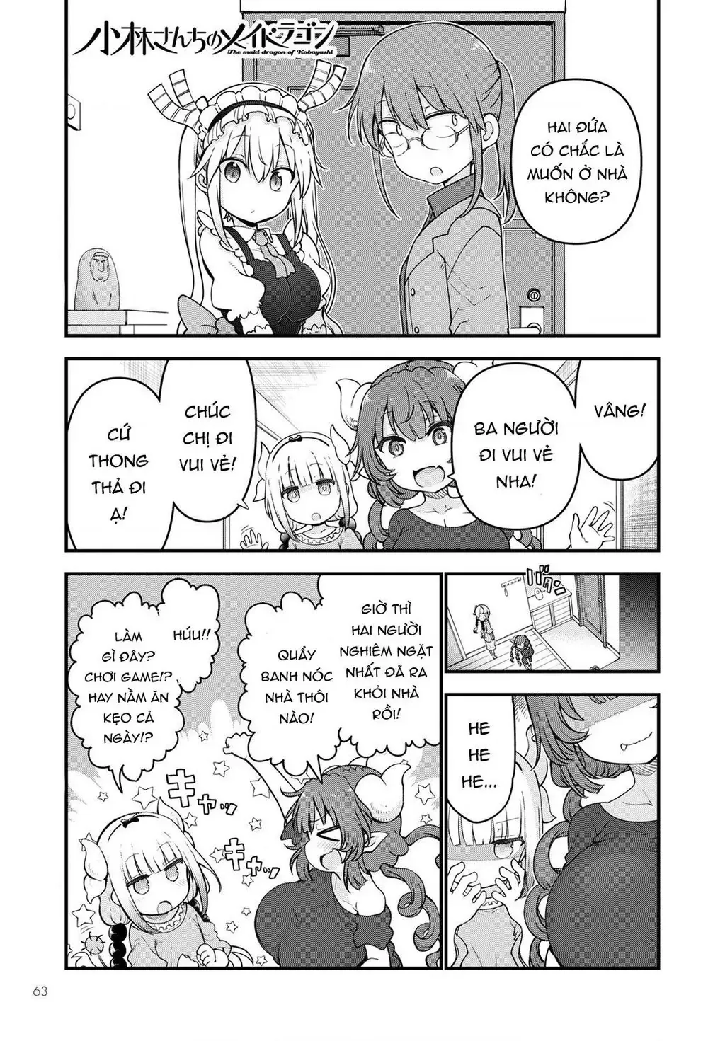 Hầu Gái Rồng Nhà Kobayashi Chapter 114 - 2