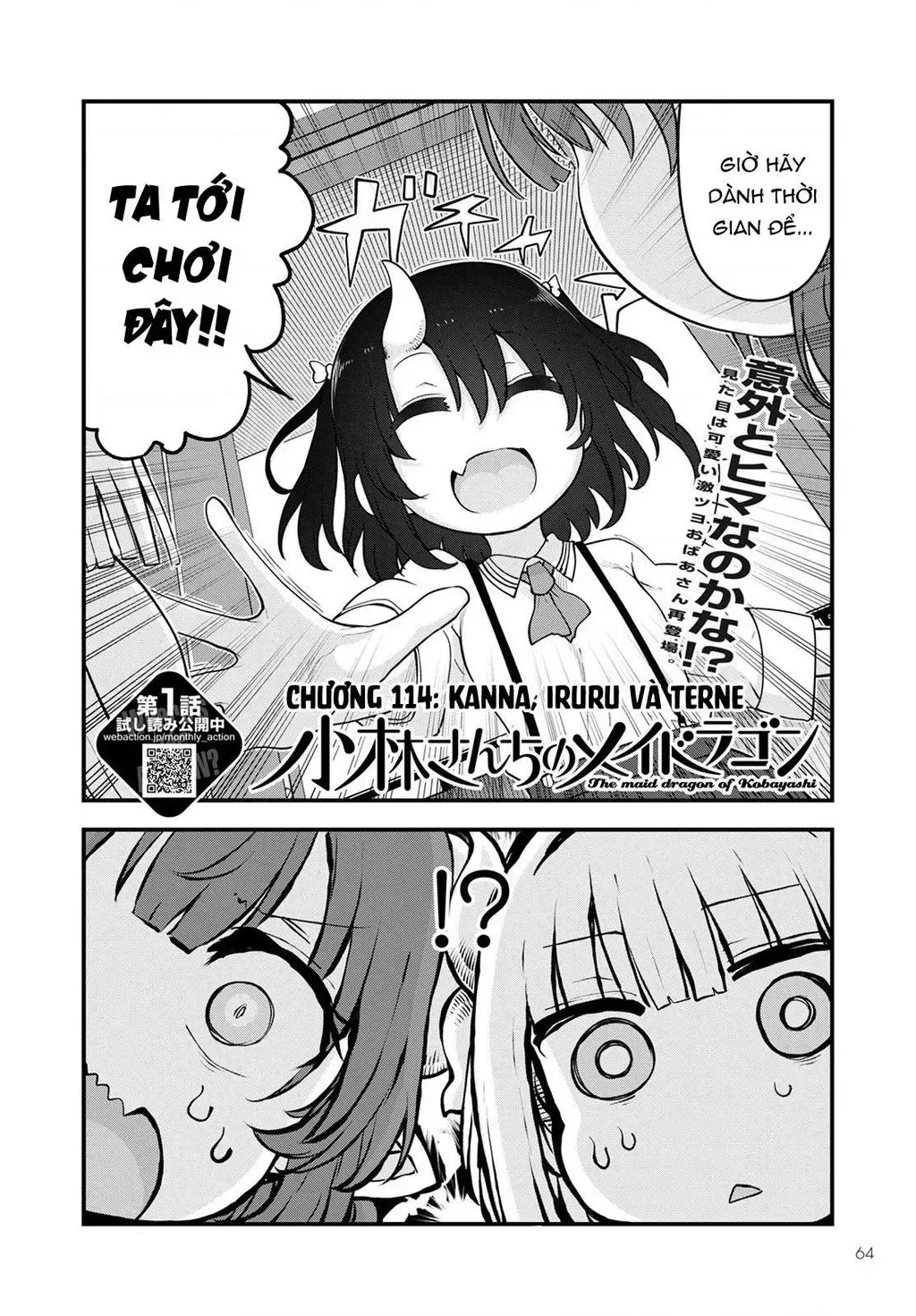 Hầu Gái Rồng Nhà Kobayashi Chapter 114 - 3