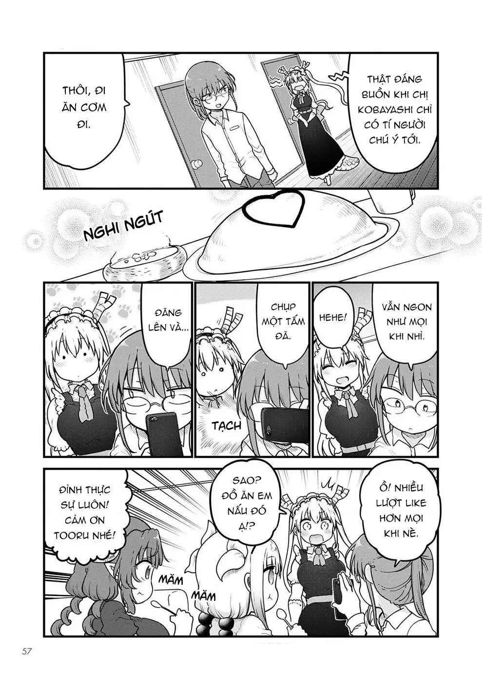 Hầu Gái Rồng Nhà Kobayashi Chapter 121 - 4