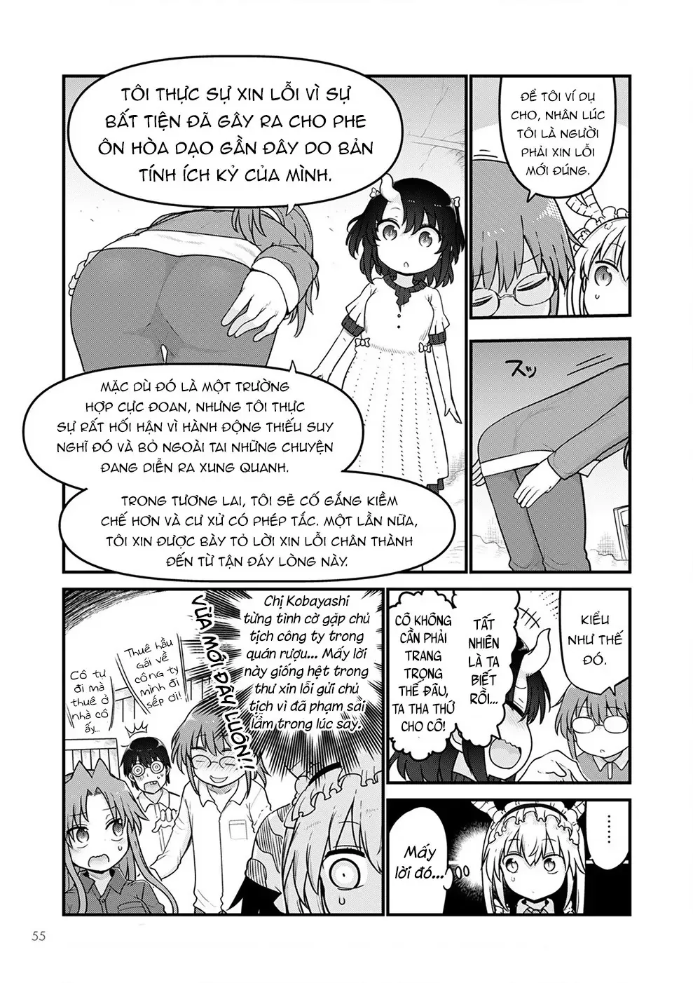 Hầu Gái Rồng Nhà Kobayashi Chapter 122 - 8