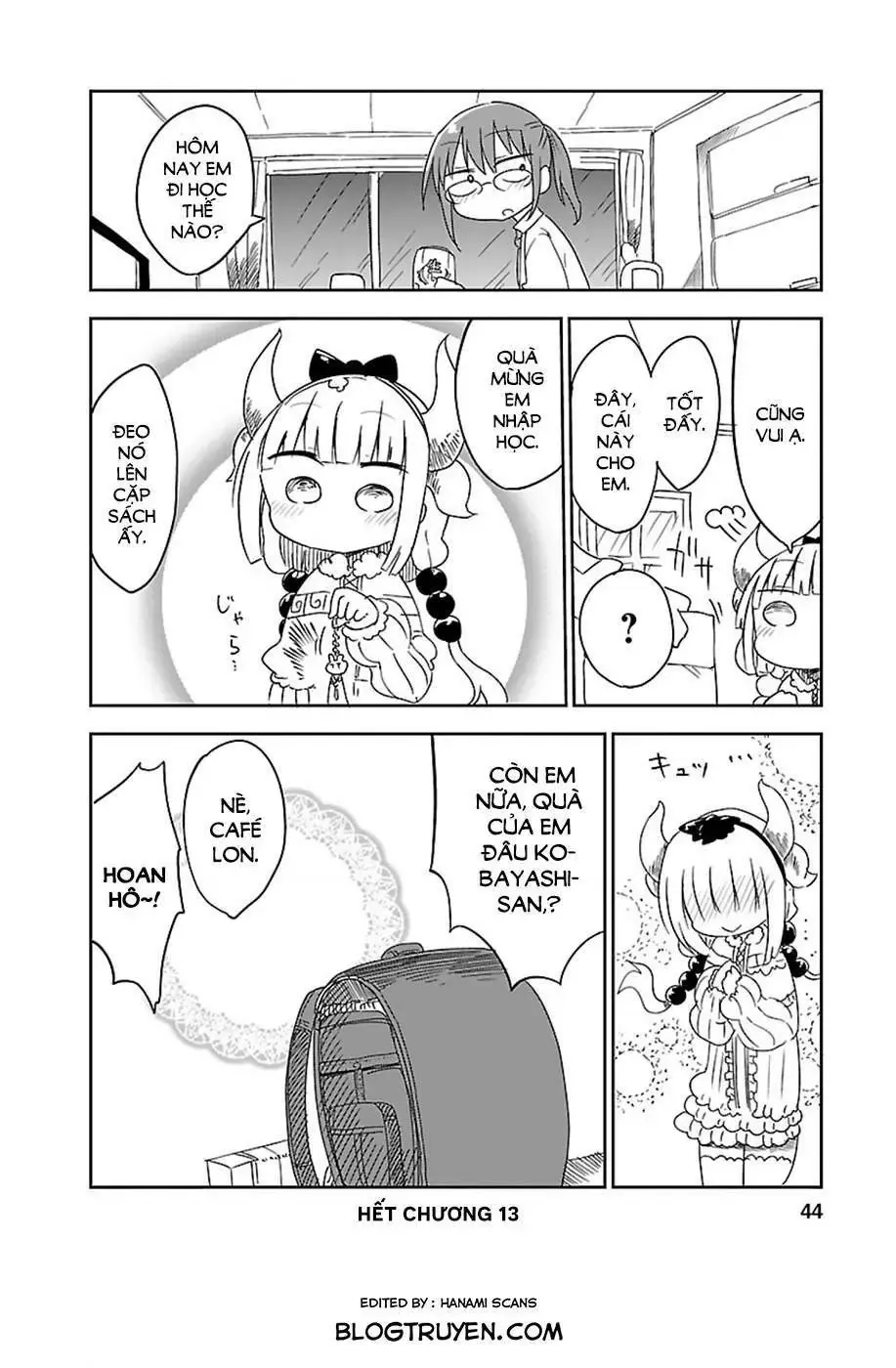 Hầu Gái Rồng Nhà Kobayashi Chapter 13 - 13