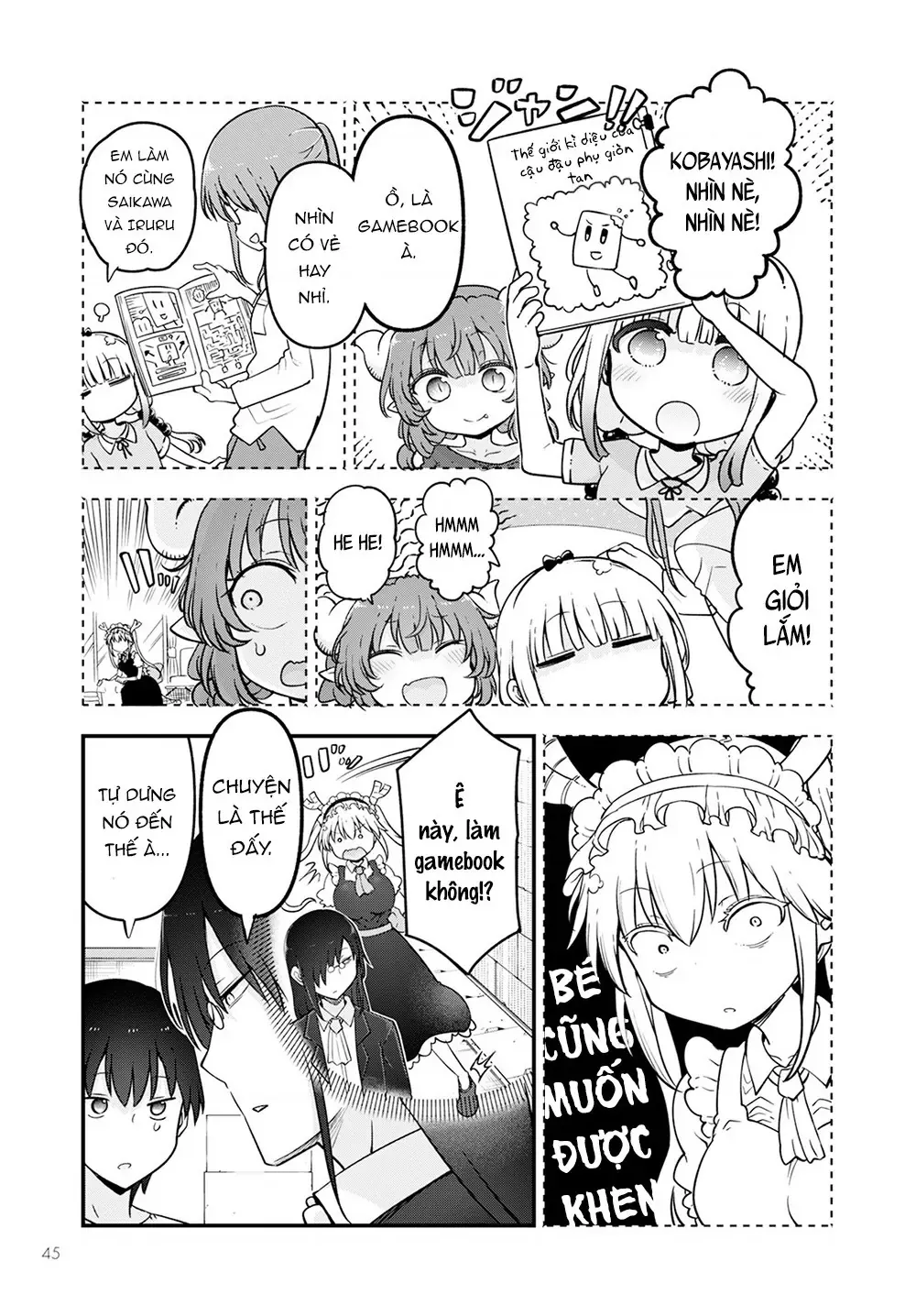 Hầu Gái Rồng Nhà Kobayashi Chapter 136 - 4