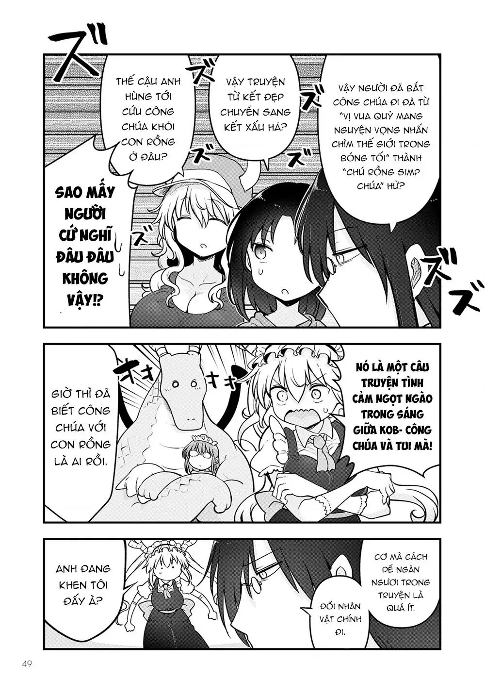 Hầu Gái Rồng Nhà Kobayashi Chapter 136 - 8