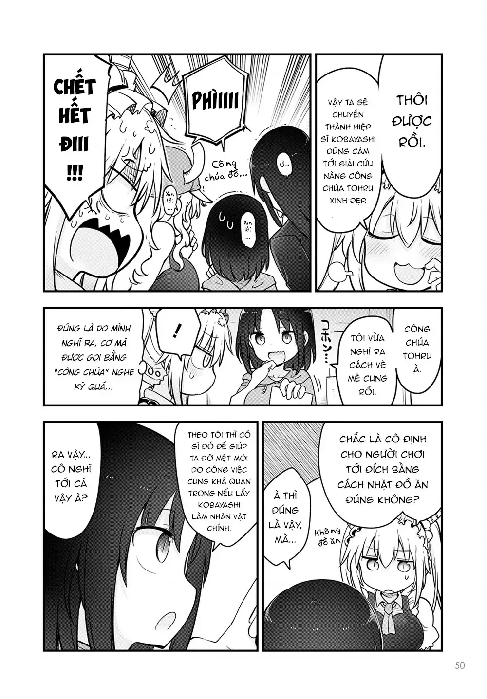 Hầu Gái Rồng Nhà Kobayashi Chapter 136 - 9