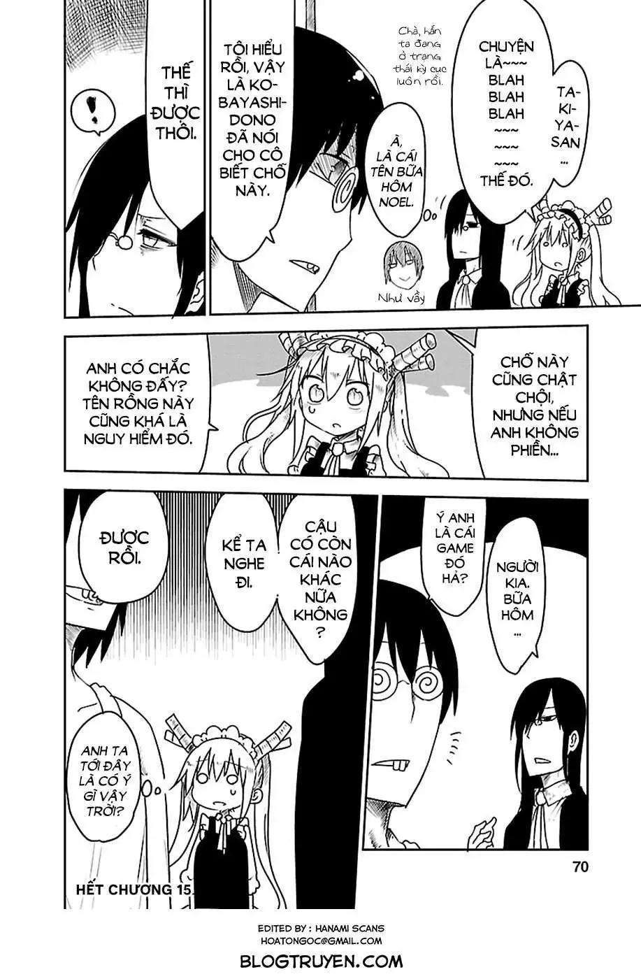 Hầu Gái Rồng Nhà Kobayashi Chapter 15 - 13