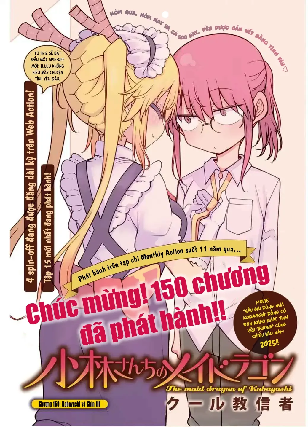 Hầu Gái Rồng Nhà Kobayashi Chapter 150 - 2