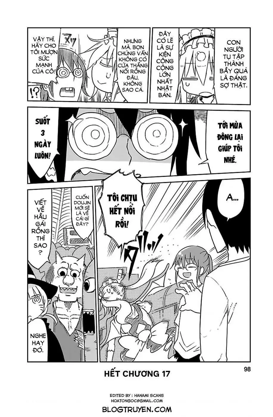 Hầu Gái Rồng Nhà Kobayashi Chapter 17 - 13