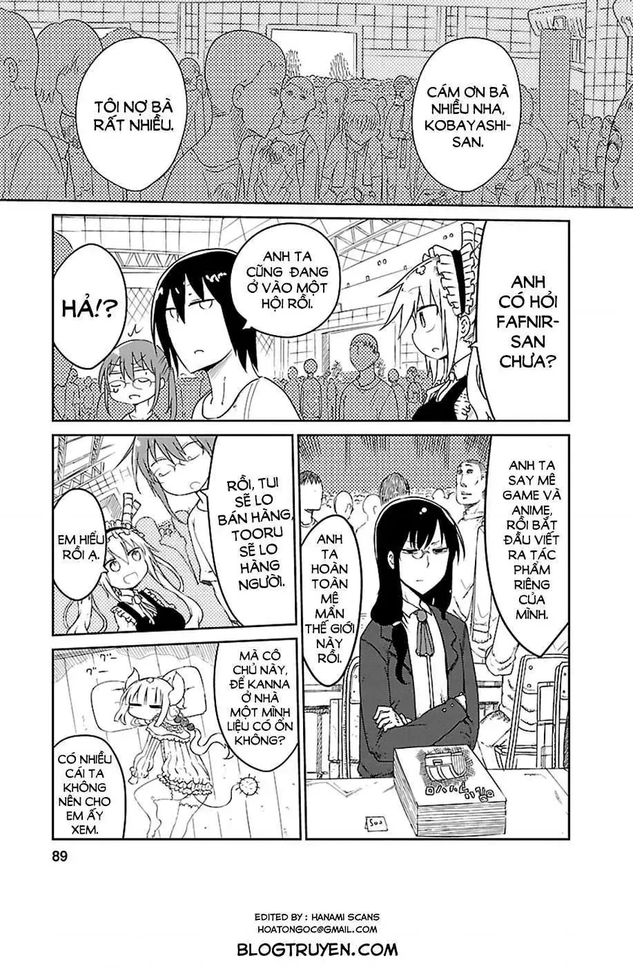 Hầu Gái Rồng Nhà Kobayashi Chapter 17 - 4