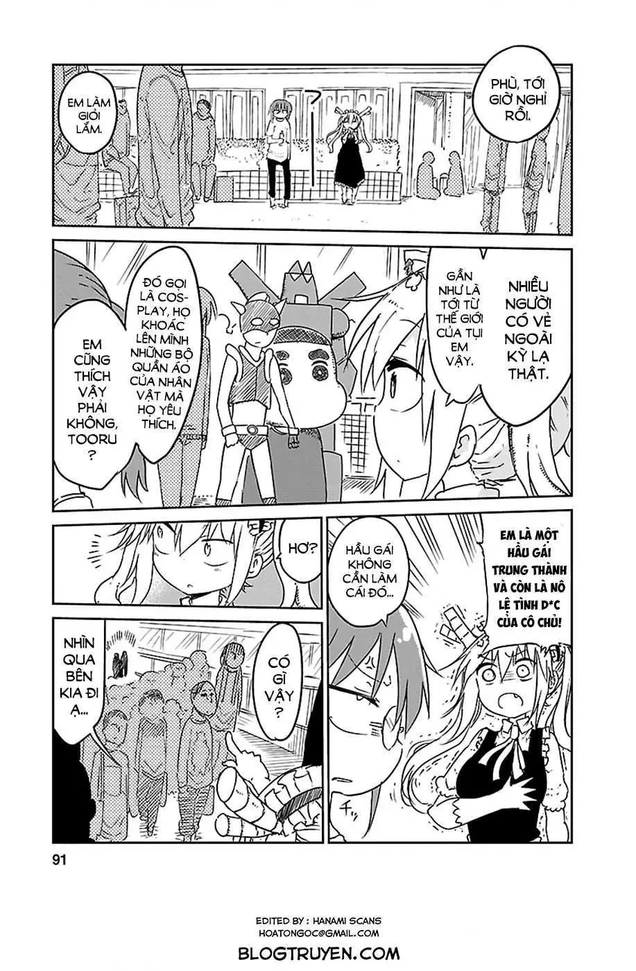 Hầu Gái Rồng Nhà Kobayashi Chapter 17 - 6