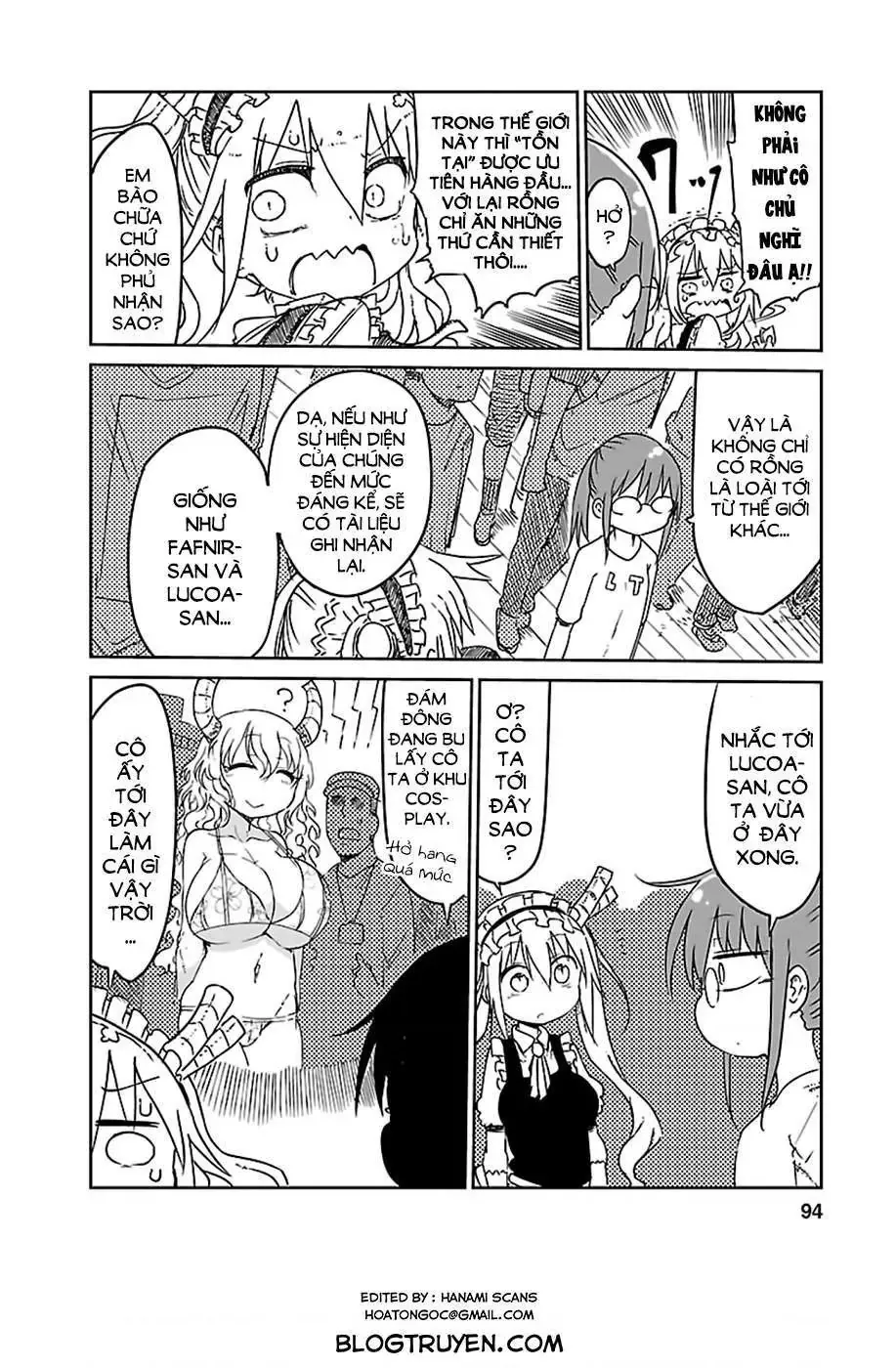 Hầu Gái Rồng Nhà Kobayashi Chapter 17 - 9