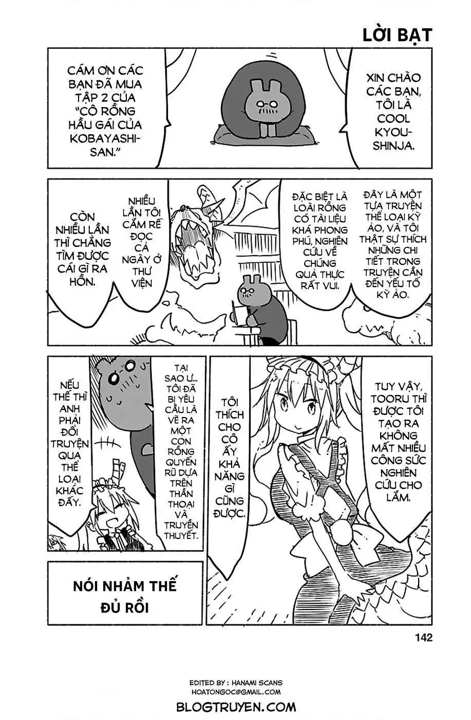Hầu Gái Rồng Nhà Kobayashi Chapter 20 - 15