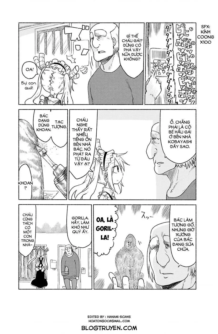 Hầu Gái Rồng Nhà Kobayashi Chapter 22 - 8
