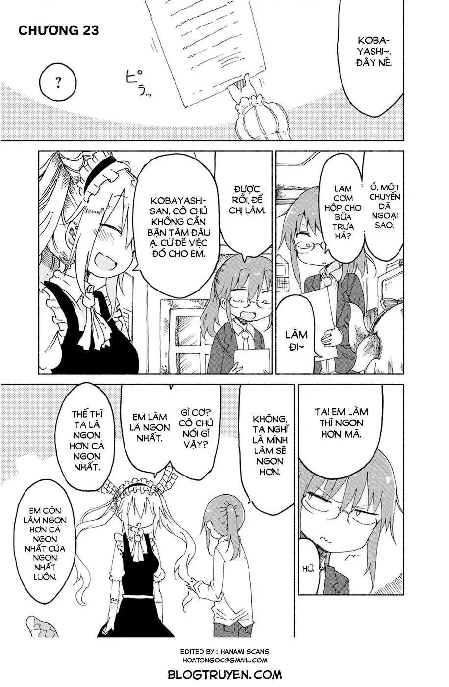 Hầu Gái Rồng Nhà Kobayashi Chapter 23 - 2