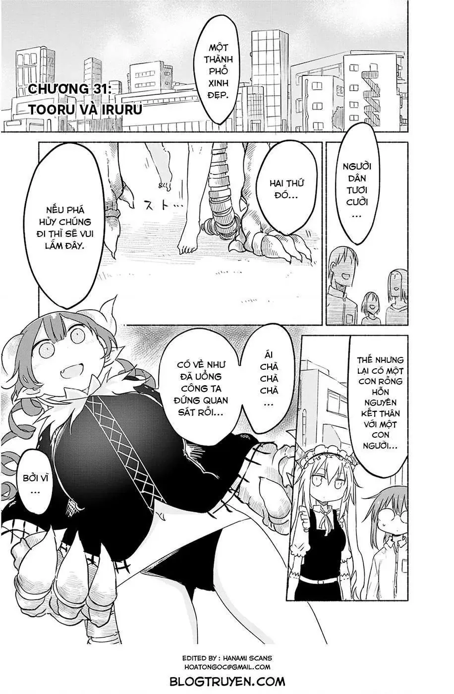 Hầu Gái Rồng Nhà Kobayashi Chapter 31 - 4