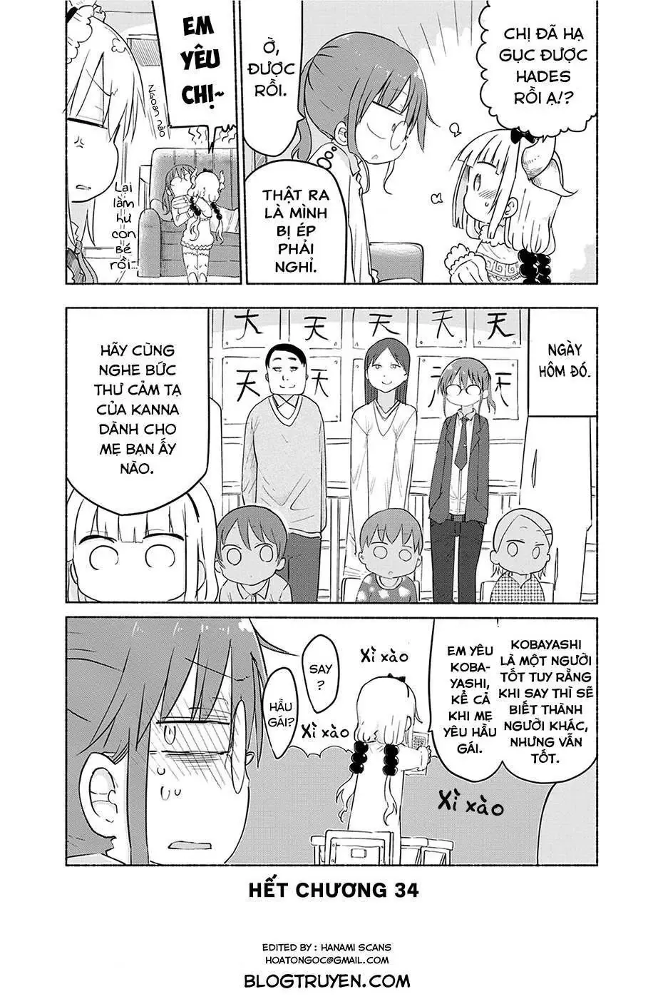Hầu Gái Rồng Nhà Kobayashi Chapter 34 - 13