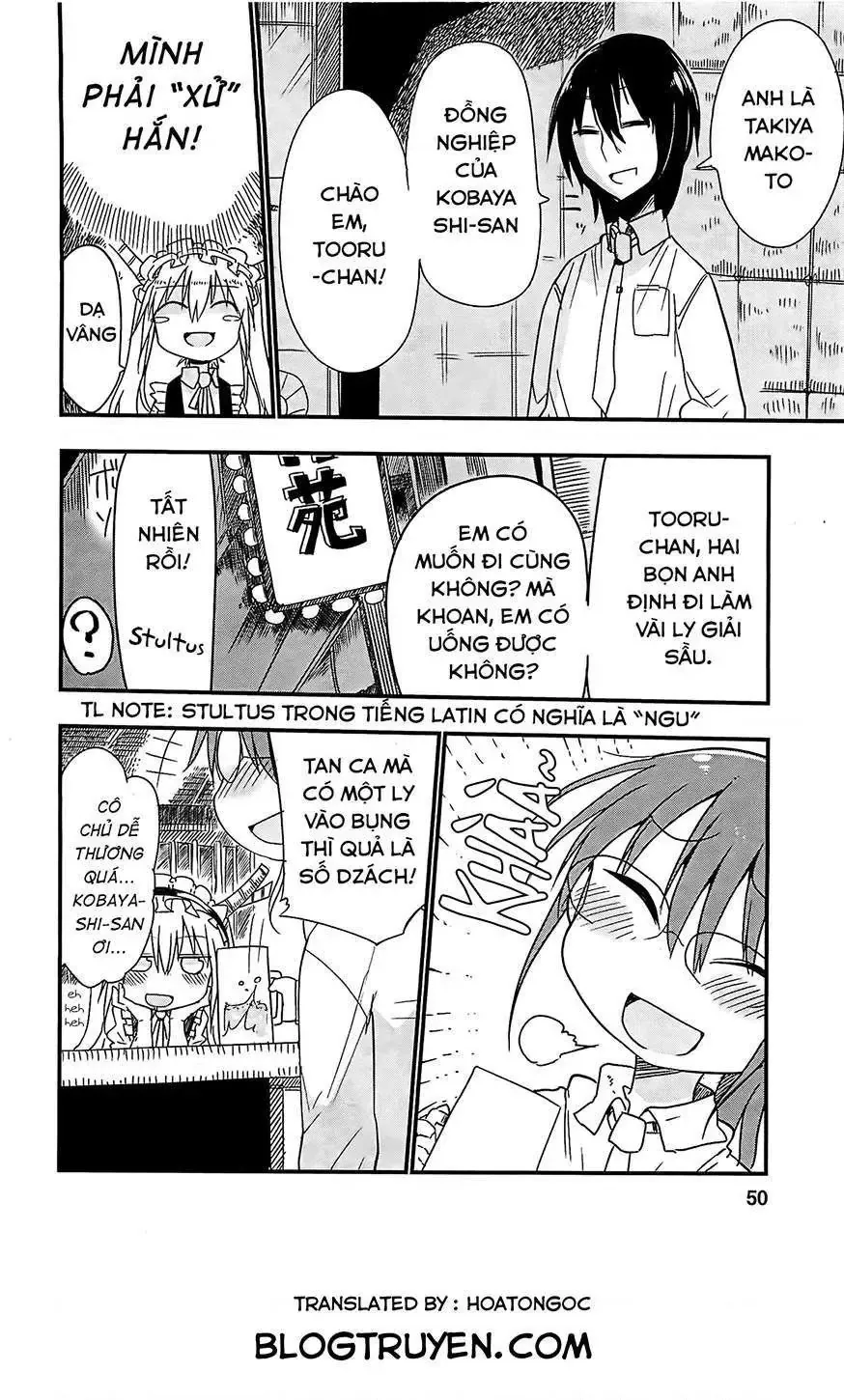 Hầu Gái Rồng Nhà Kobayashi Chapter 4 - 5