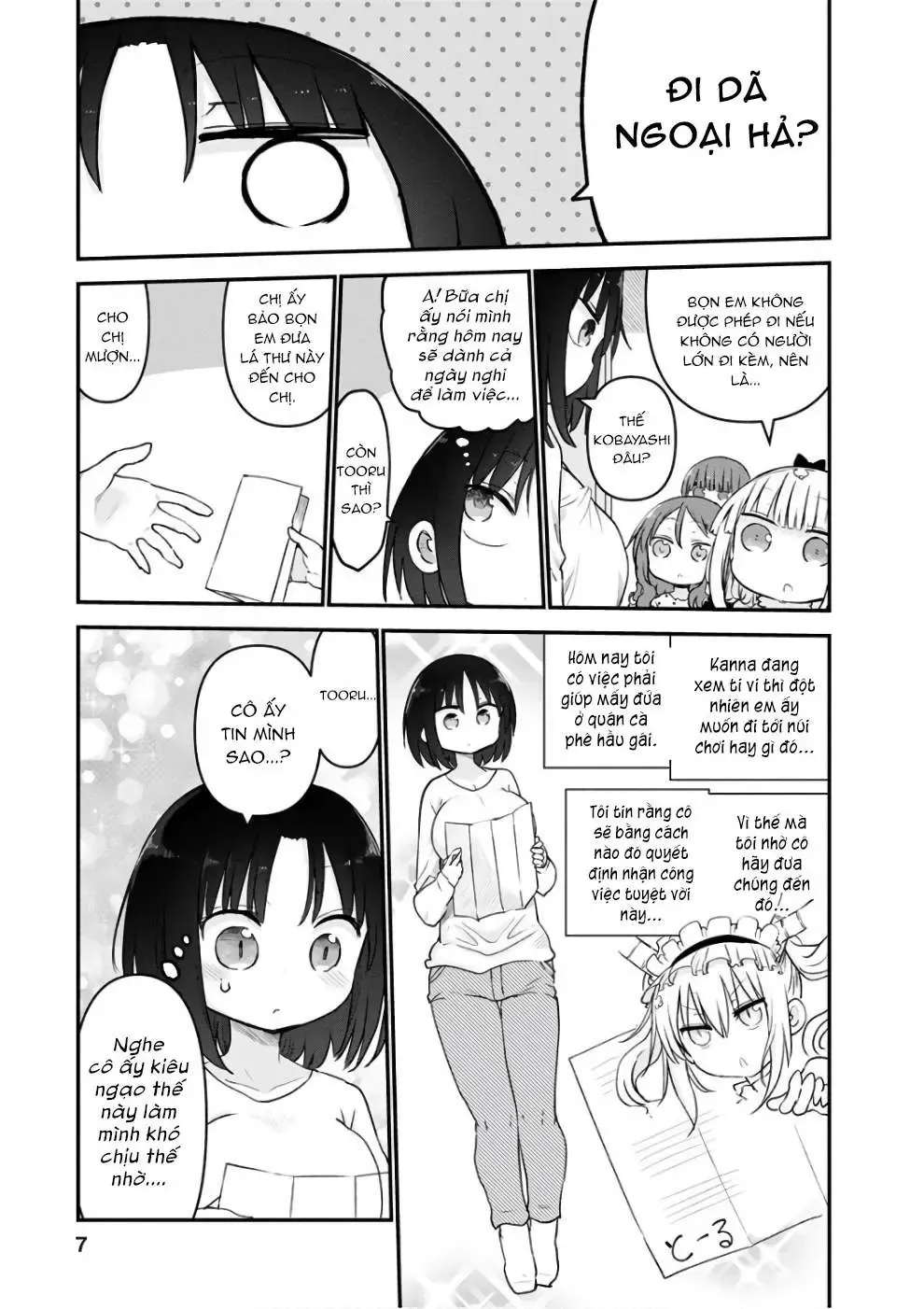 Hầu Gái Rồng Nhà Kobayashi Chapter 59 - 4