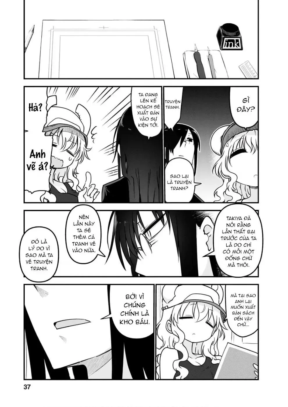 Hầu Gái Rồng Nhà Kobayashi Chapter 61 - 4