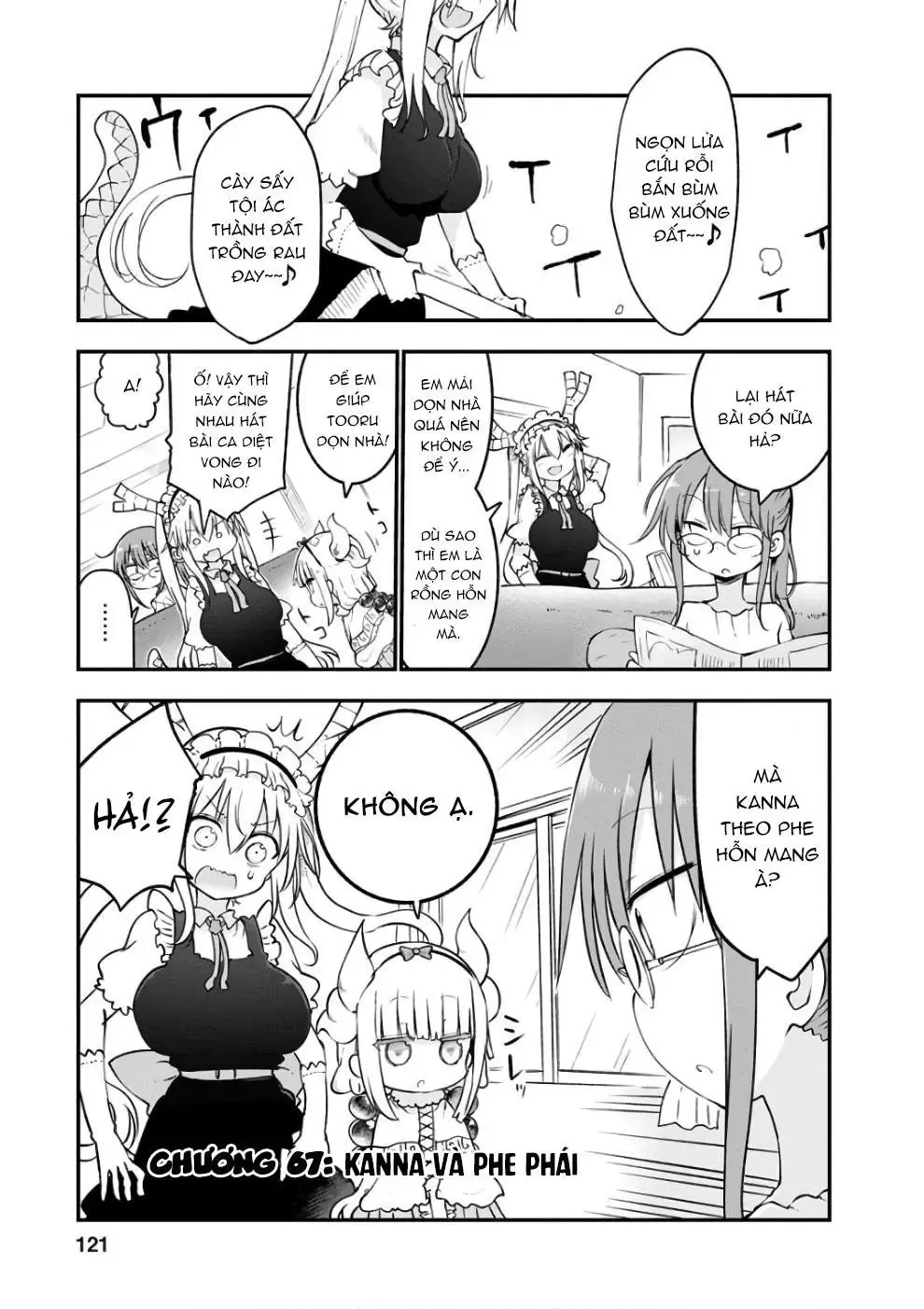 Hầu Gái Rồng Nhà Kobayashi Chapter 67 - 2