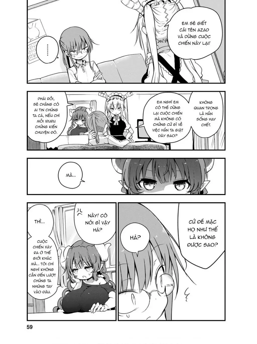 Hầu Gái Rồng Nhà Kobayashi Chapter 73 - 4