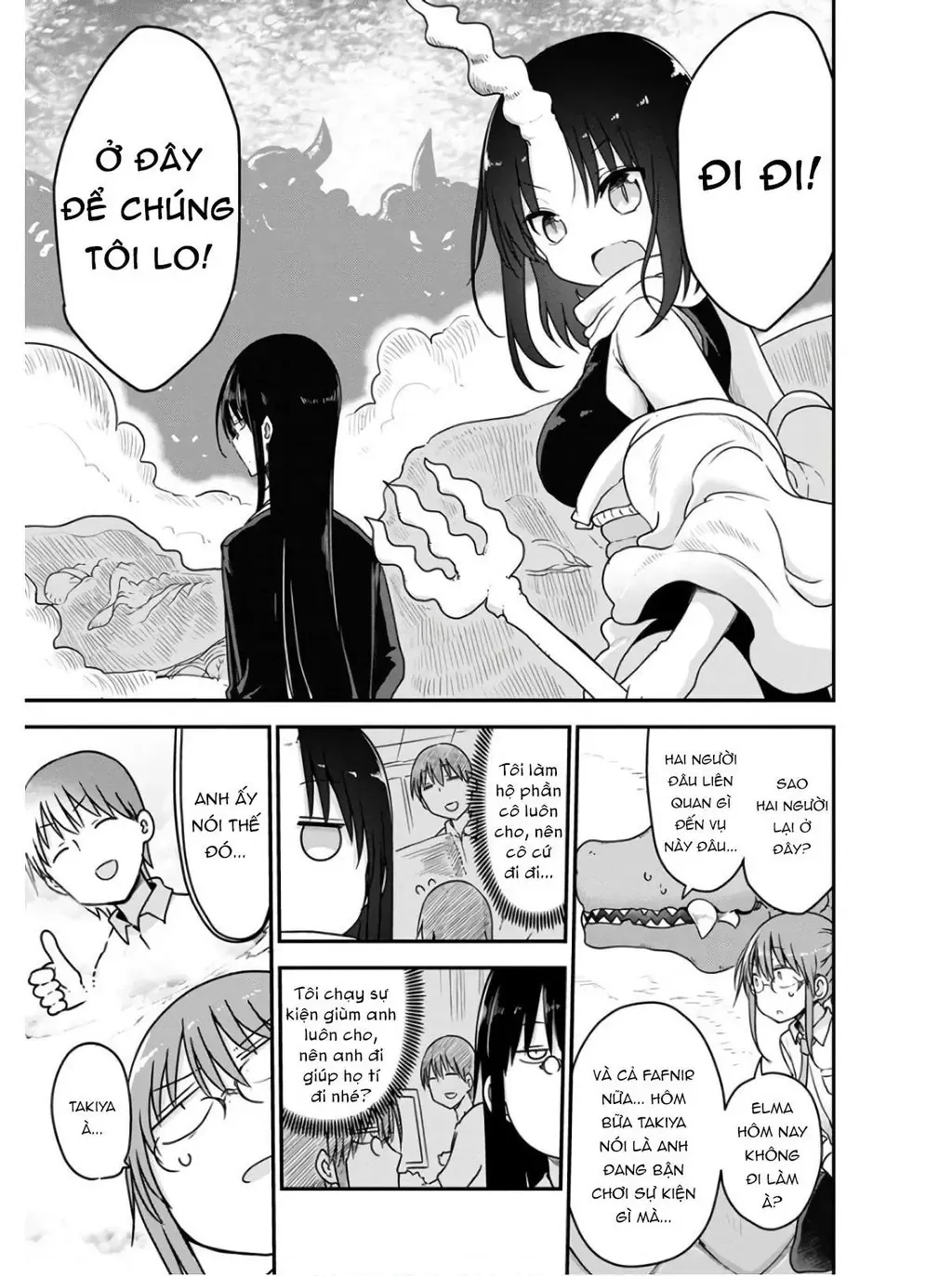 Hầu Gái Rồng Nhà Kobayashi Chapter 76 - 4