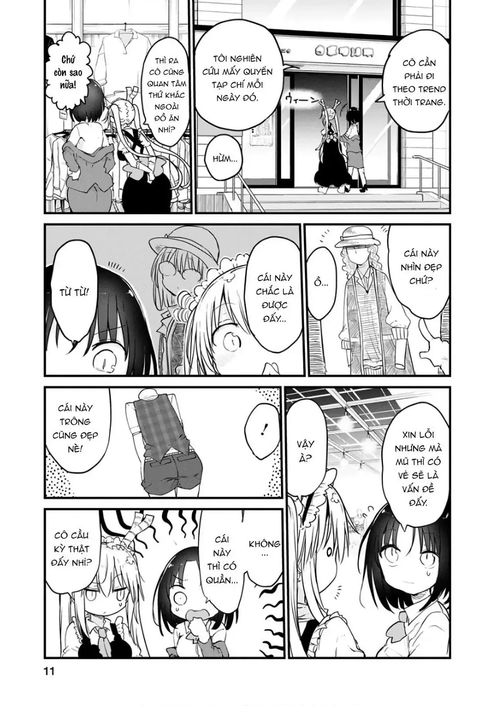 Hầu Gái Rồng Nhà Kobayashi Chapter 79 - 8