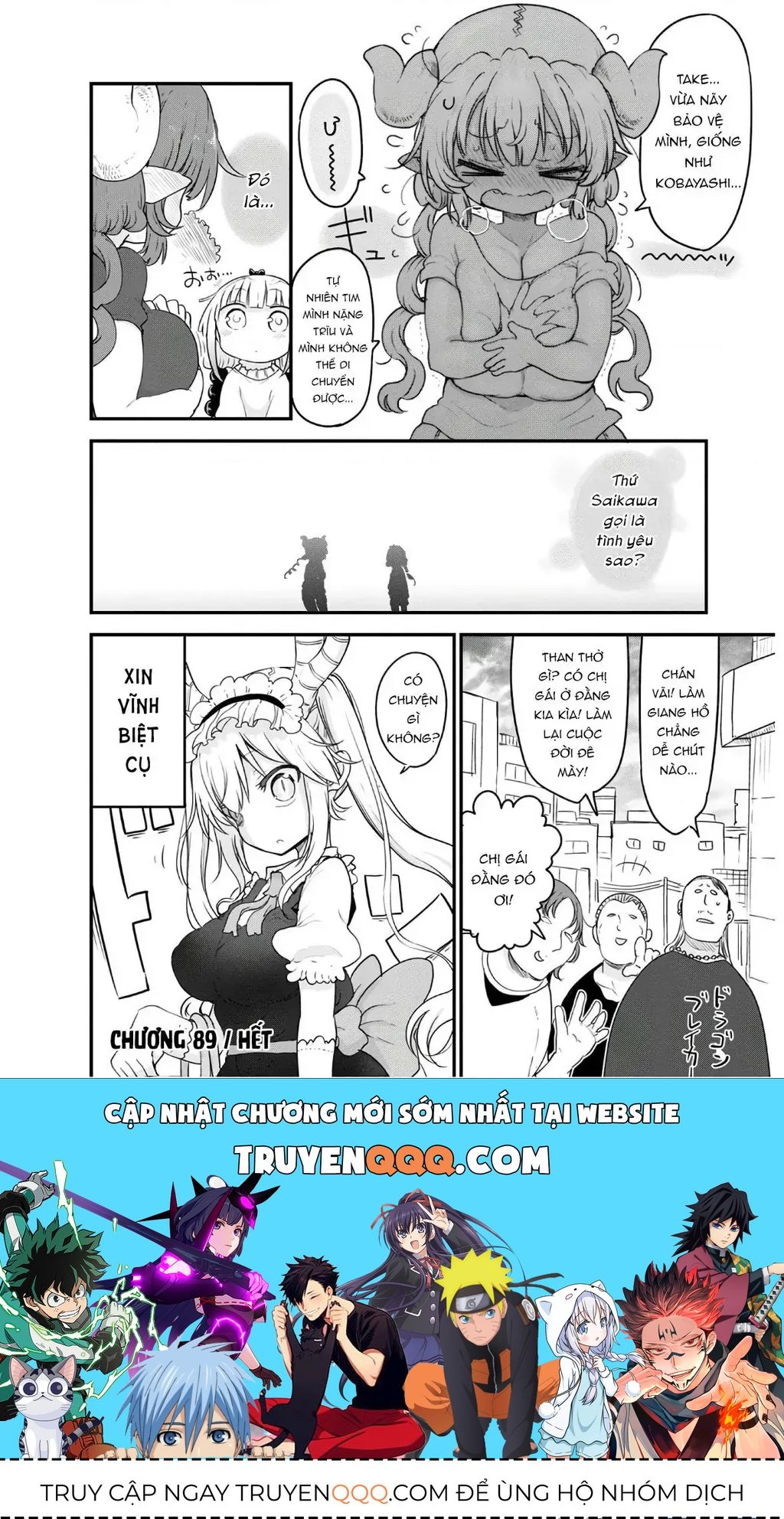 Hầu Gái Rồng Nhà Kobayashi Chapter 89 - 15