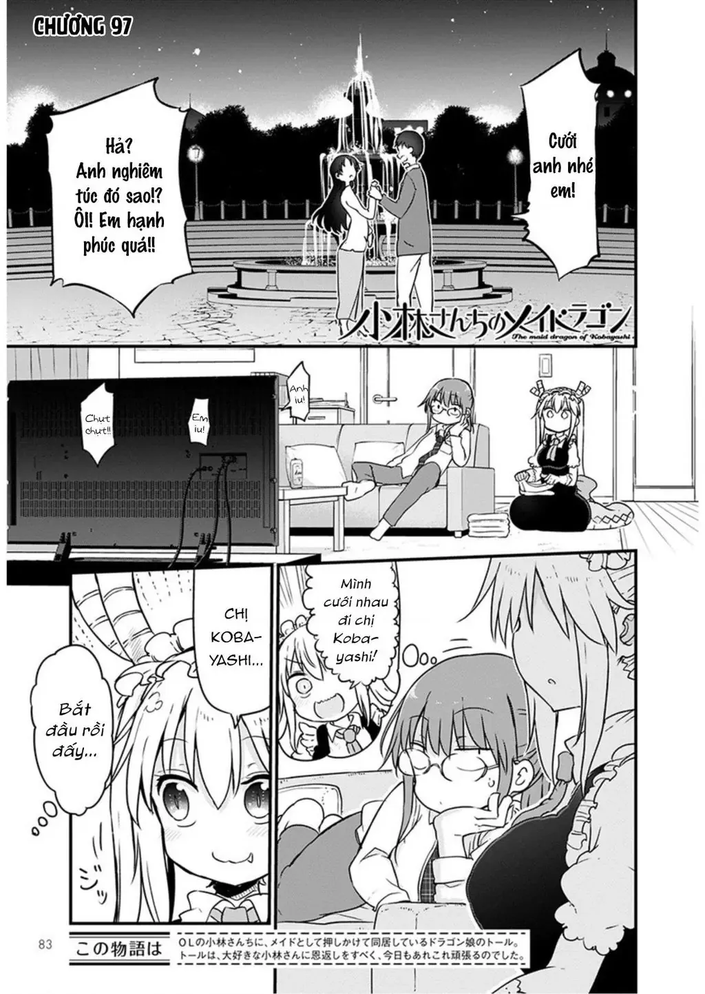 Hầu Gái Rồng Nhà Kobayashi Chapter 97 - 2