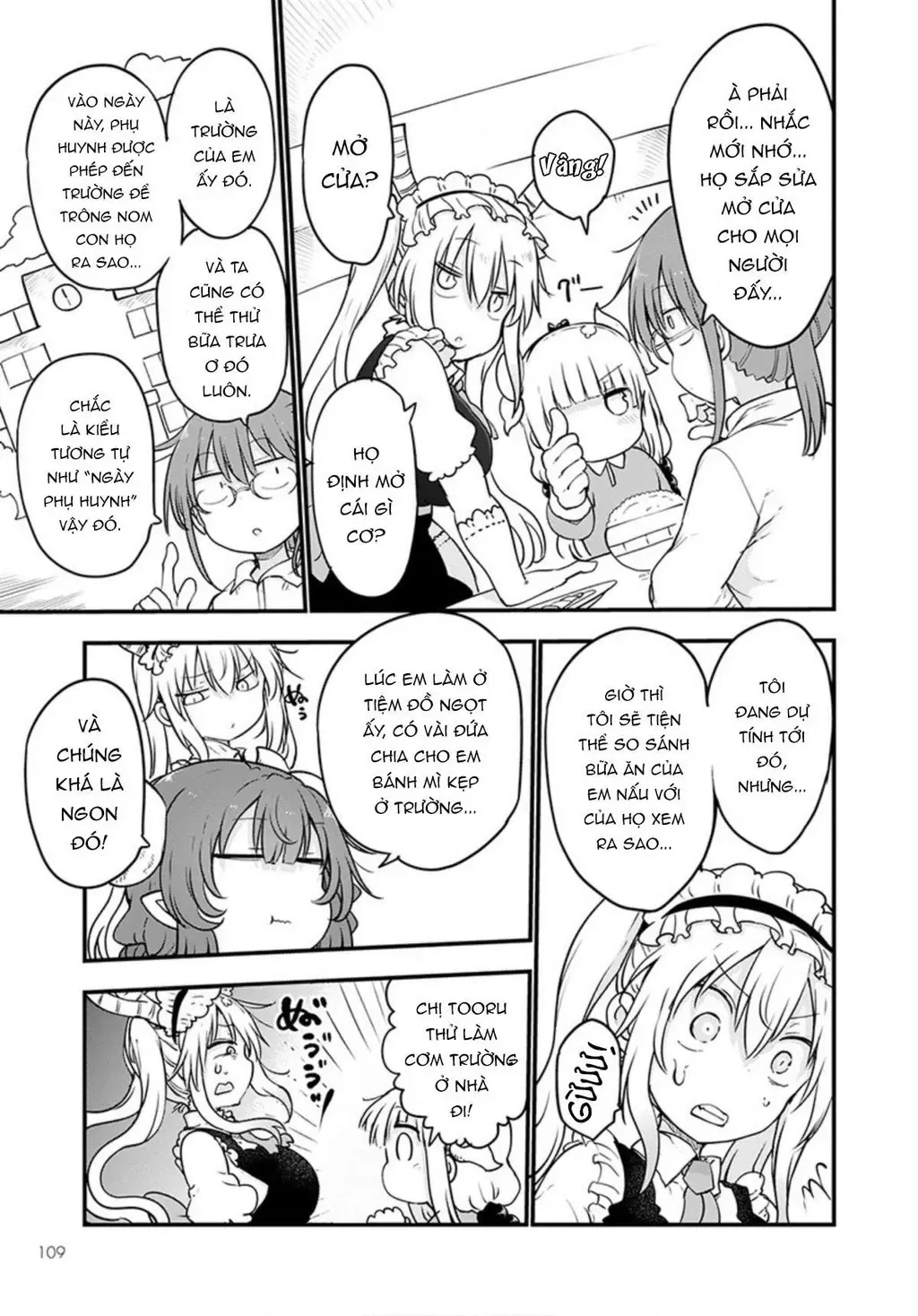 Hầu Gái Rồng Nhà Kobayashi Chapter 98 - 4