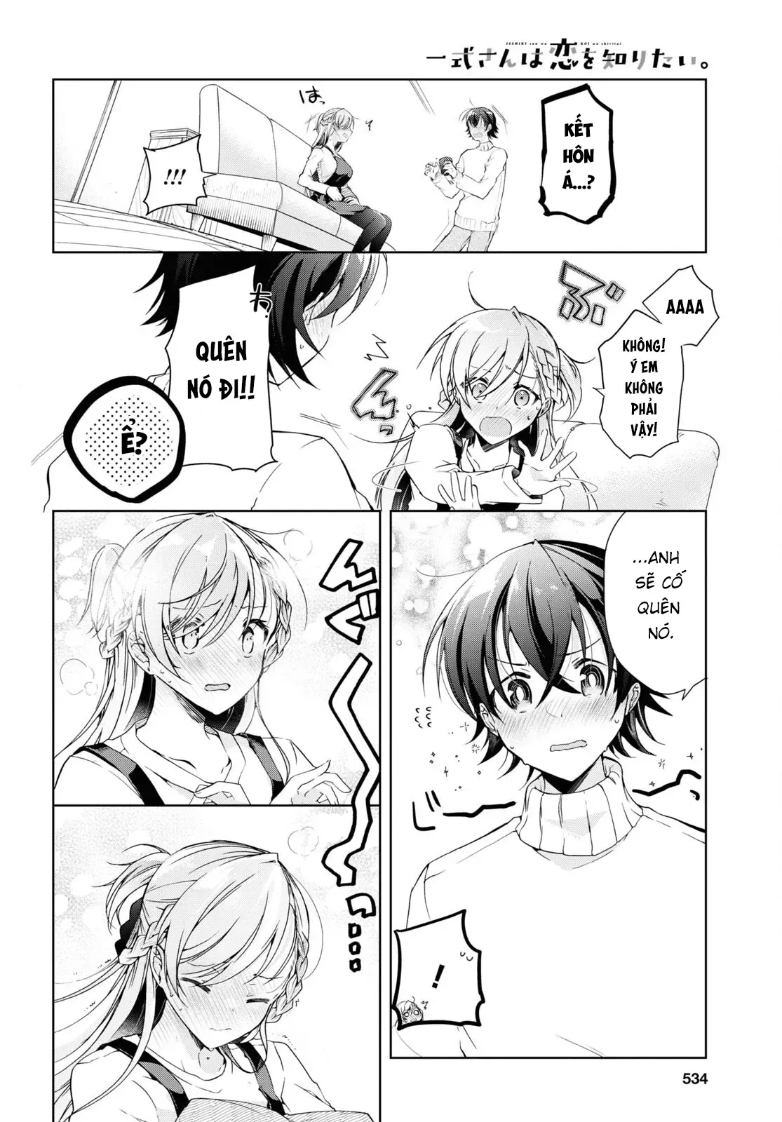 Isshiki Muốn Biết Thêm Về Tình Yêu Chapter 17 - 21