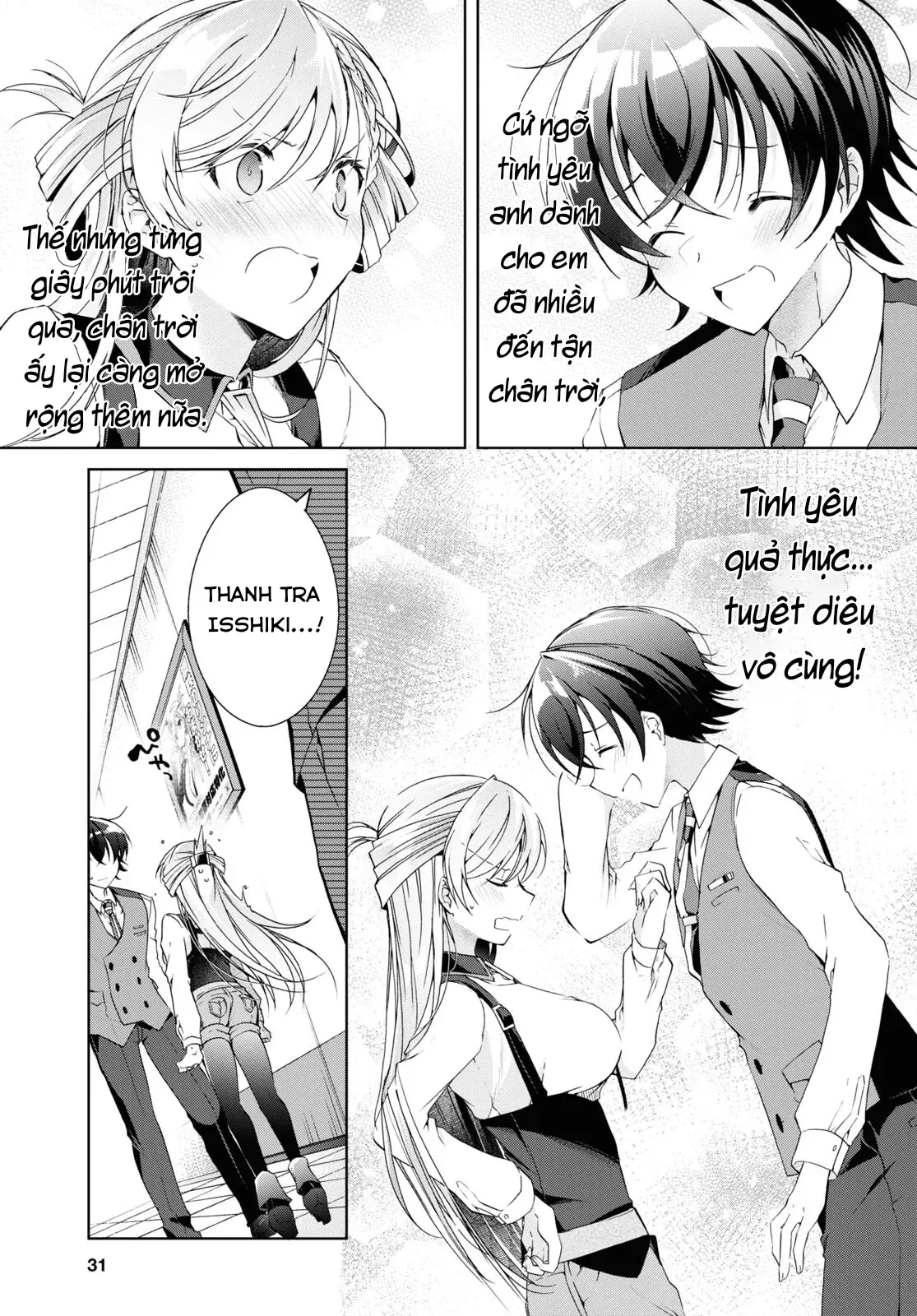 Isshiki Muốn Biết Thêm Về Tình Yêu Chapter 18 - 17