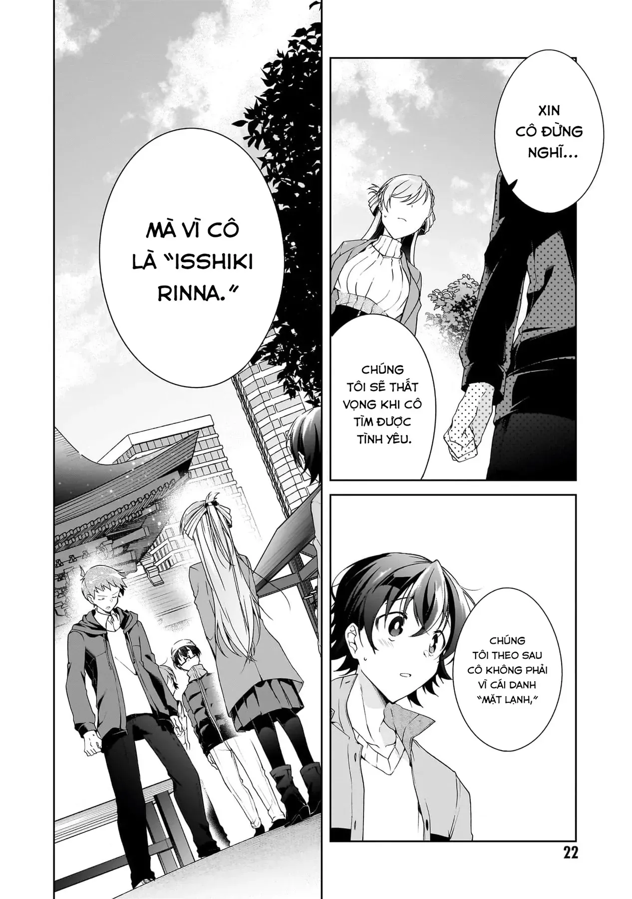 Isshiki Muốn Biết Thêm Về Tình Yêu Chapter 24 - 20