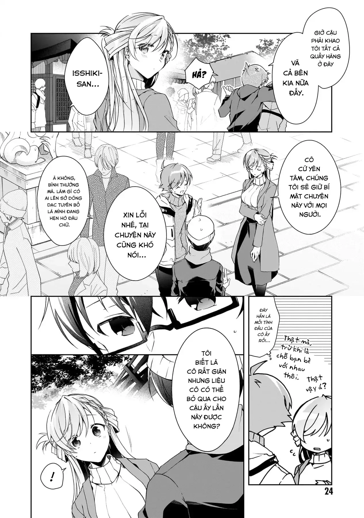 Isshiki Muốn Biết Thêm Về Tình Yêu Chapter 24 - 22
