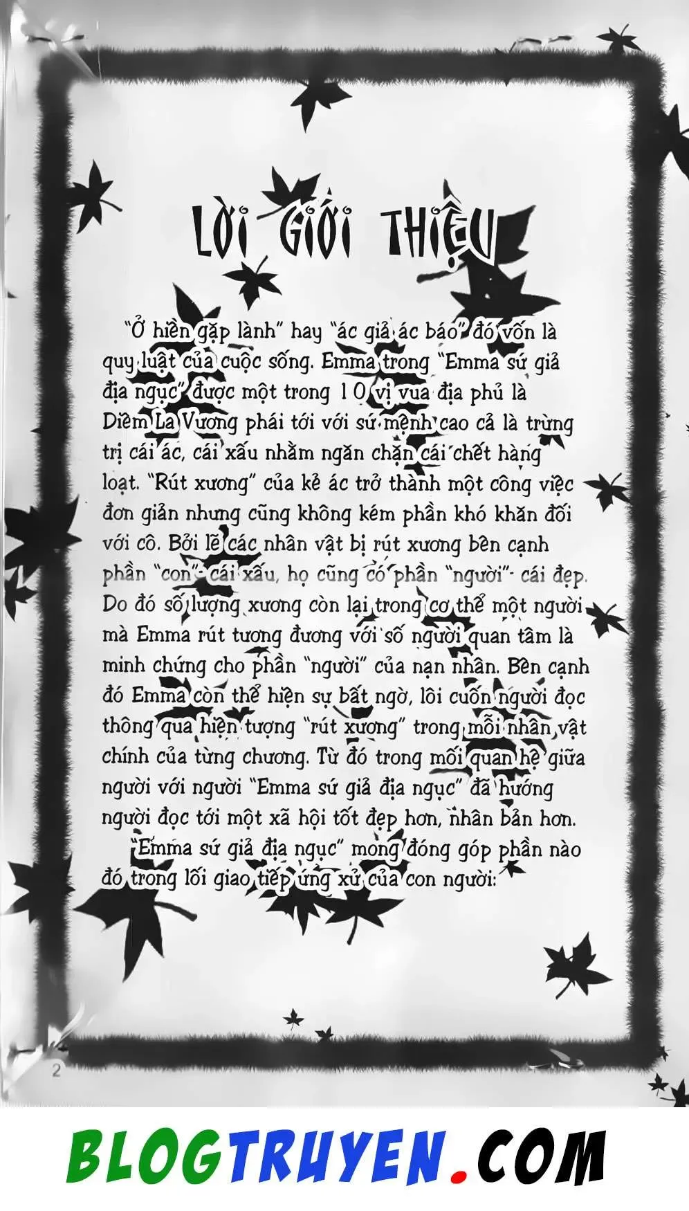 Emma Đến Từ Địa Phủ Chapter 1 - 4