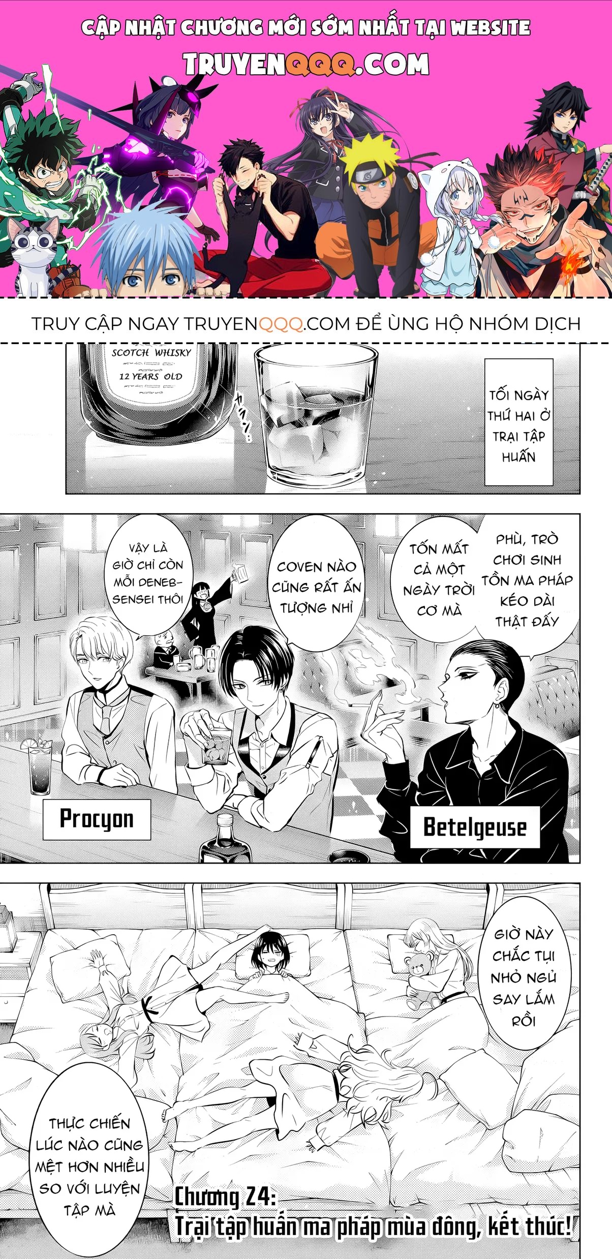 The Classroom Of A Black Cat And A Witch Chapter 24 - 1
