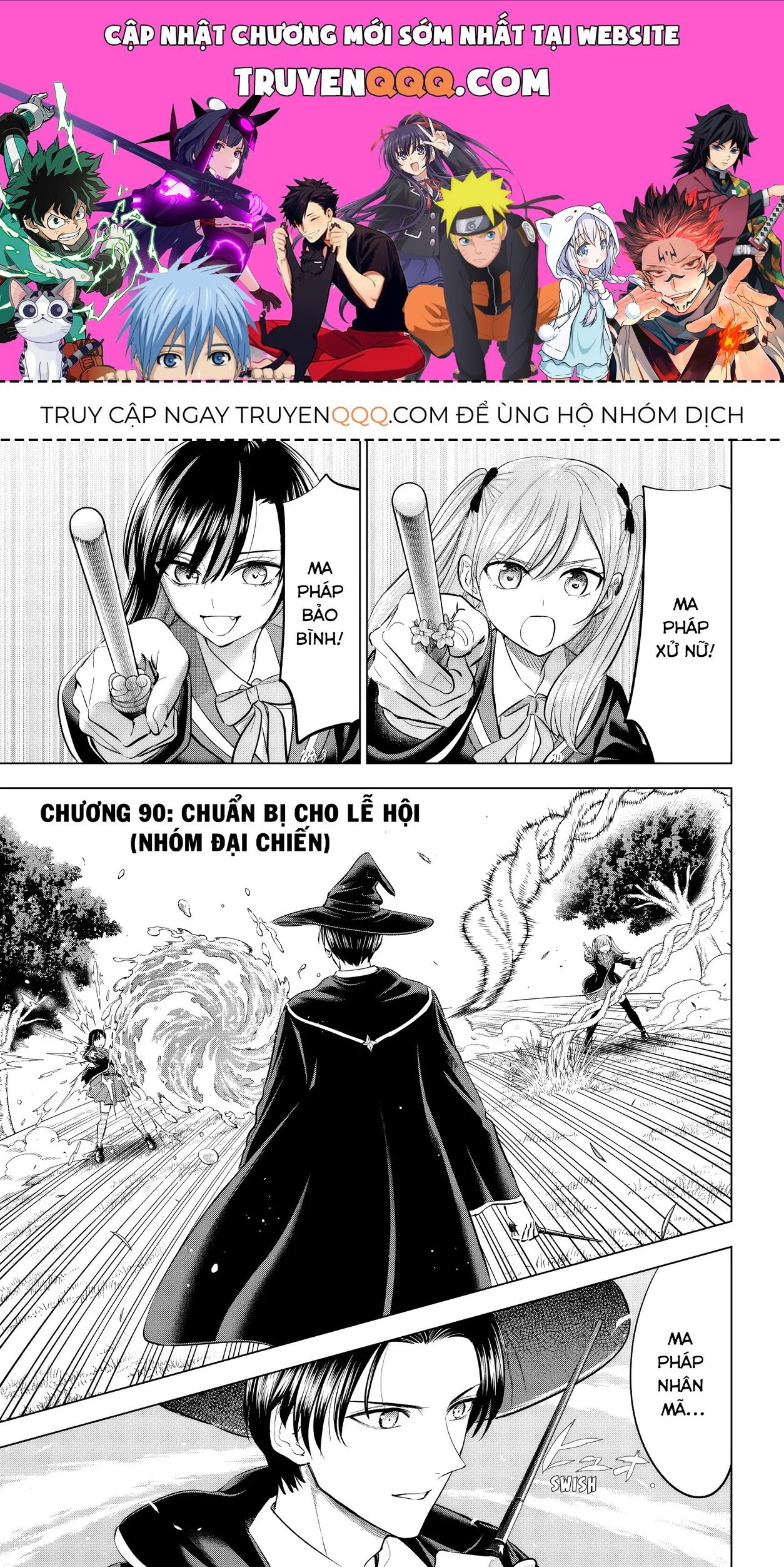 The Classroom Of A Black Cat And A Witch Chapter 90 - 1